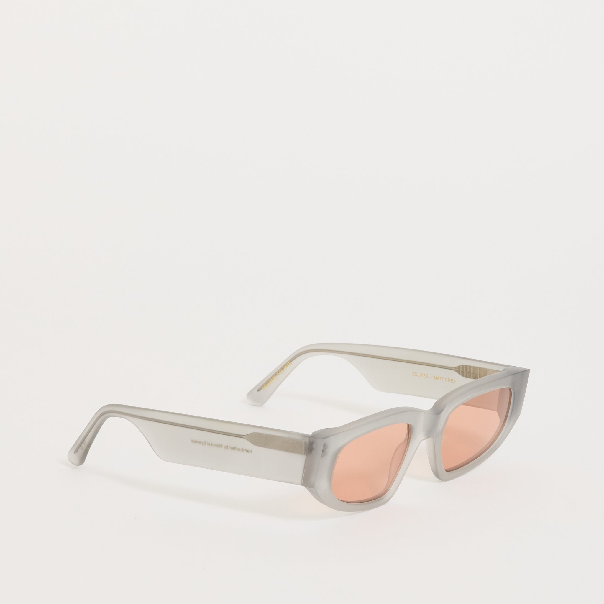 Eclipse Matte Grey | Orange Solid Lens