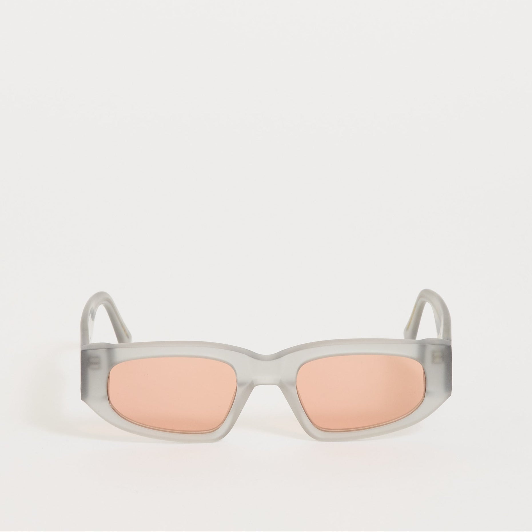 Monokel Eyewear | Eclipse Matte Grey | Orange Solid Lens | Maplestore