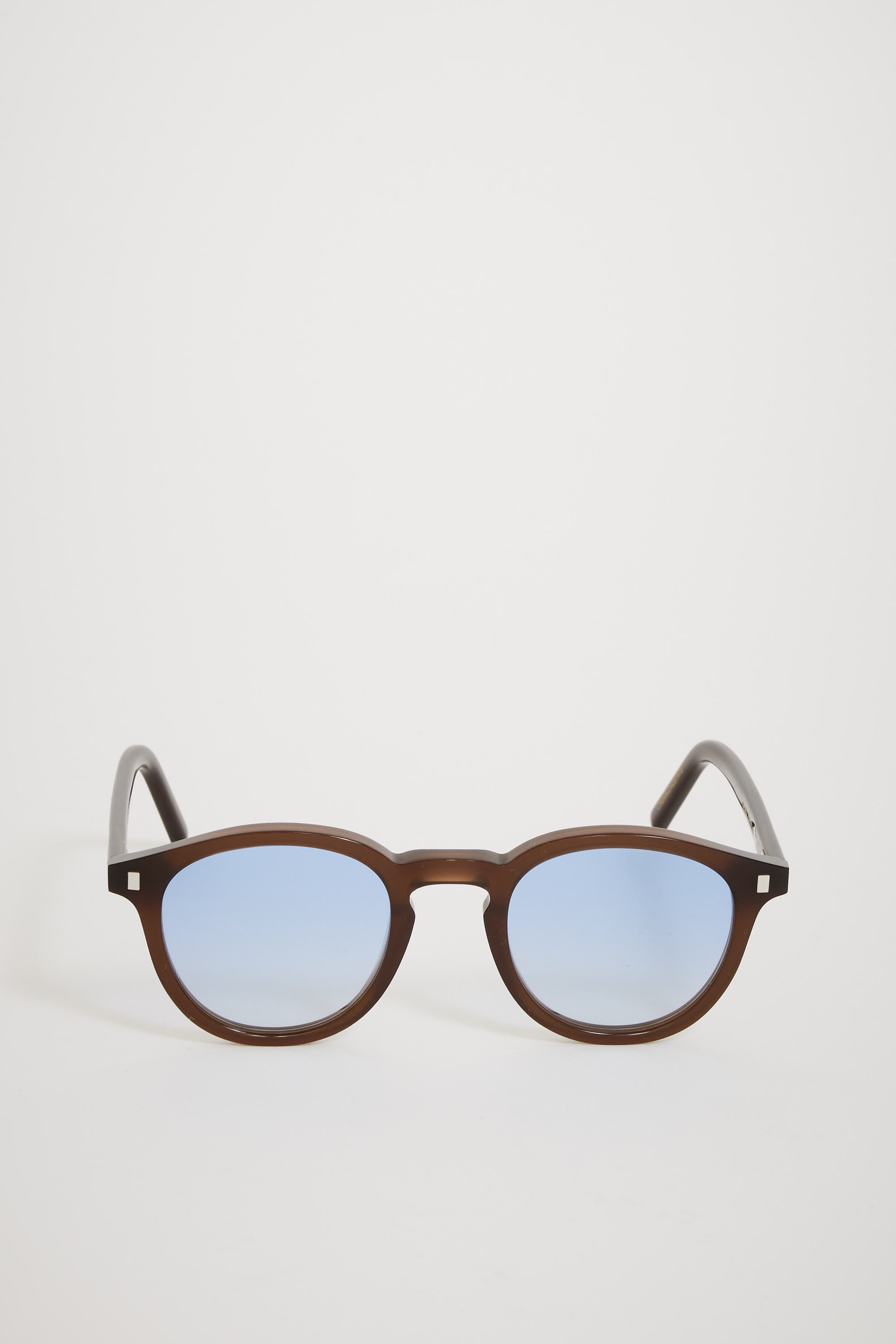 Monokel Eyewear | Nelson Chocolate | Blue Gradient Lens | Maplestore