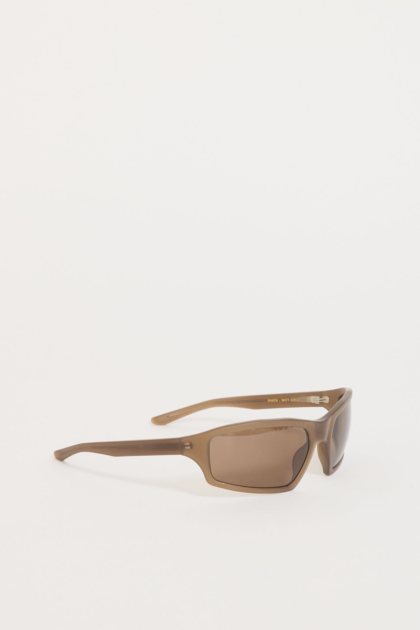 Monokel Eyewear | Raven Matte Cola | Brown Solid Polarised Lens | Maplestore