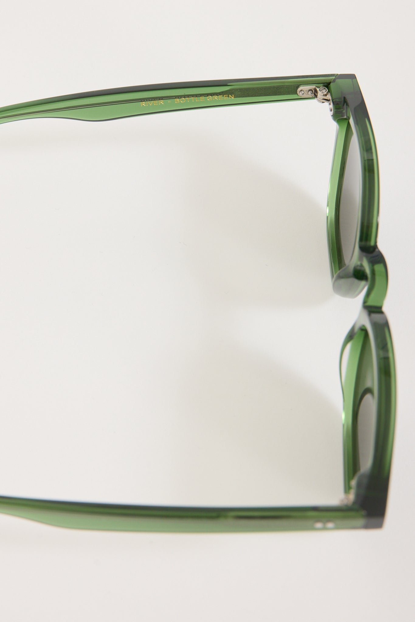 Monokel Eyewear | River Bottle Green | Grey Solid Lens | Maplestore