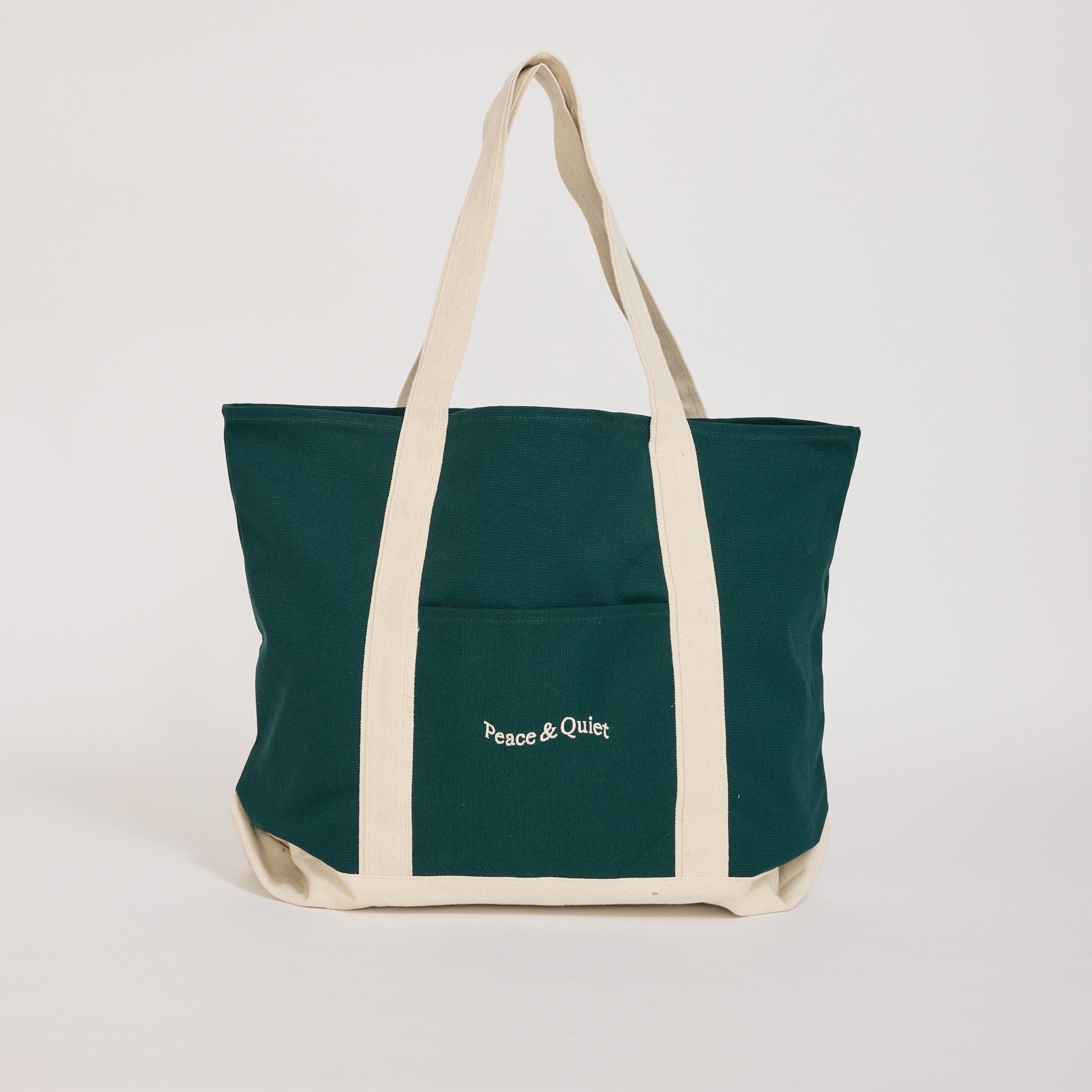 Wordmark Boat Tote Forest
