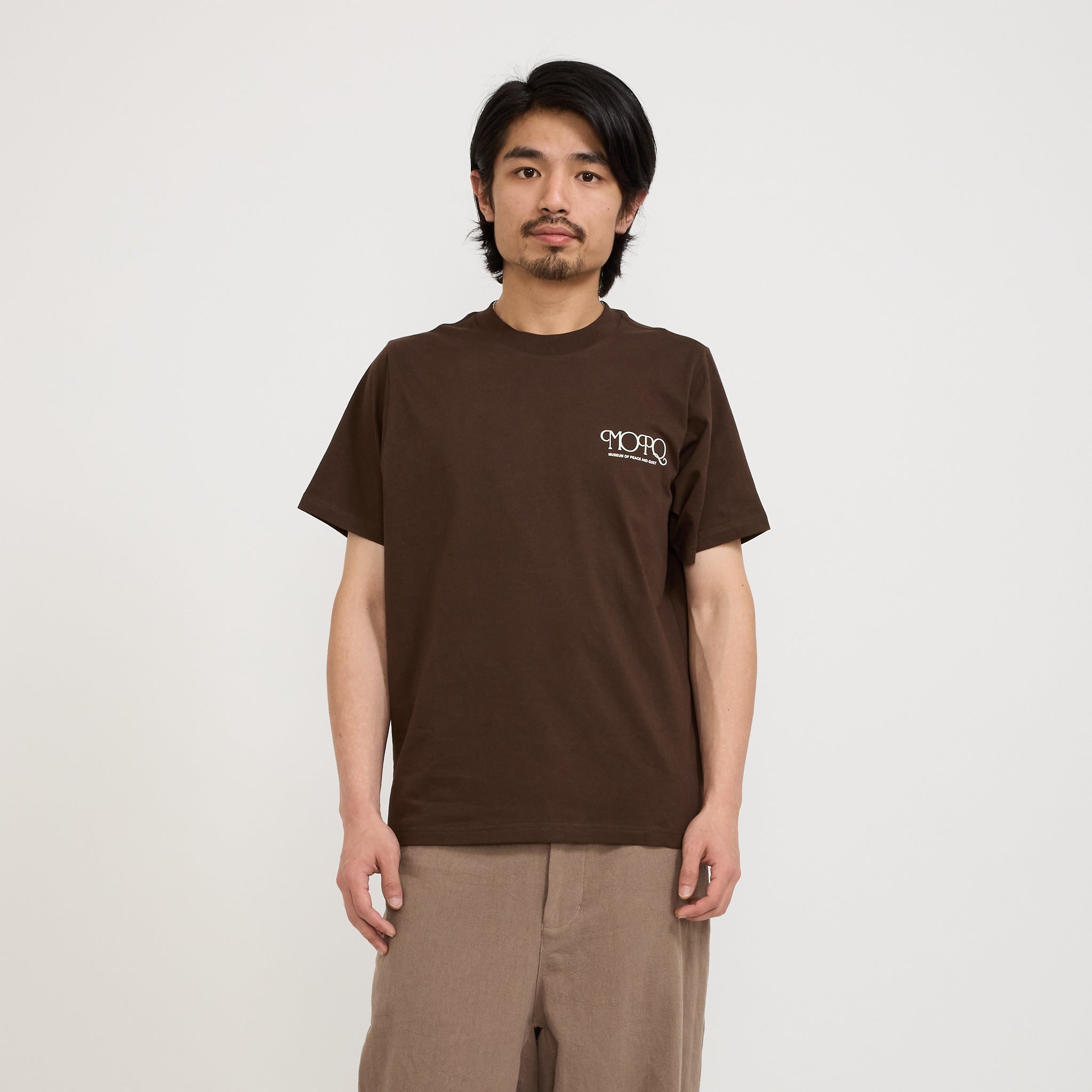 Free Hand T-Shirt Brown