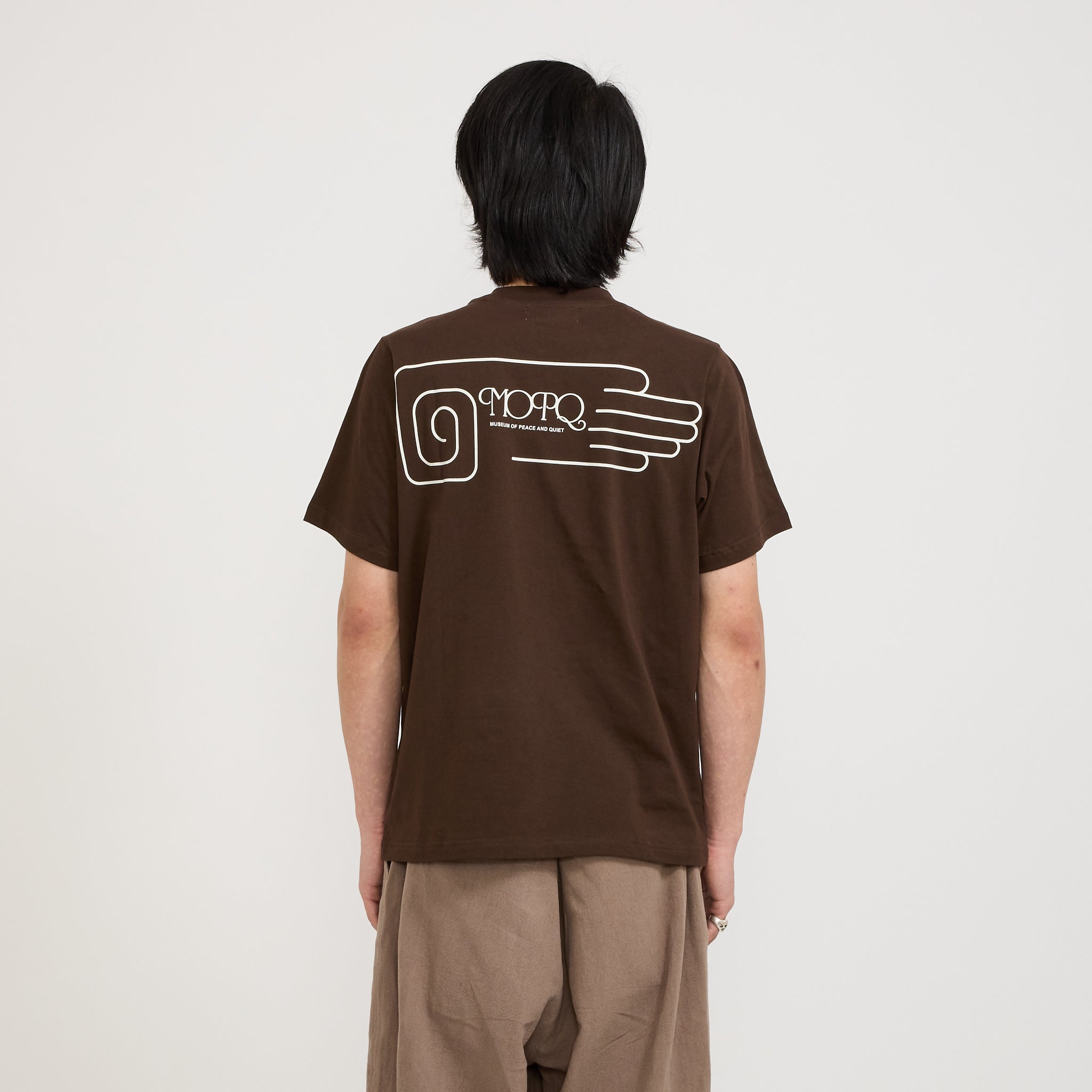 Free Hand T-Shirt Brown