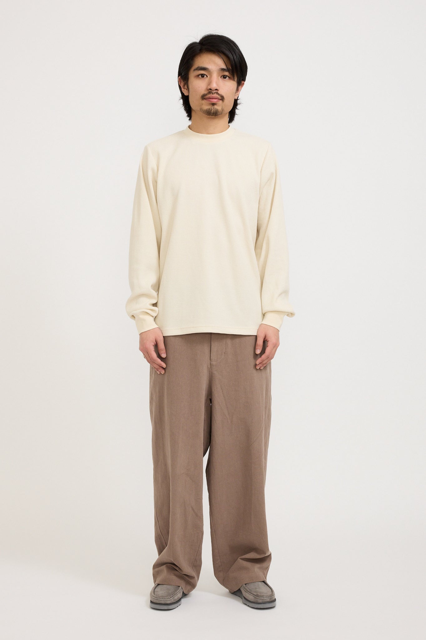 Museum of Peace & Quiet | Surplus LS Shirt Bone | Maplestore