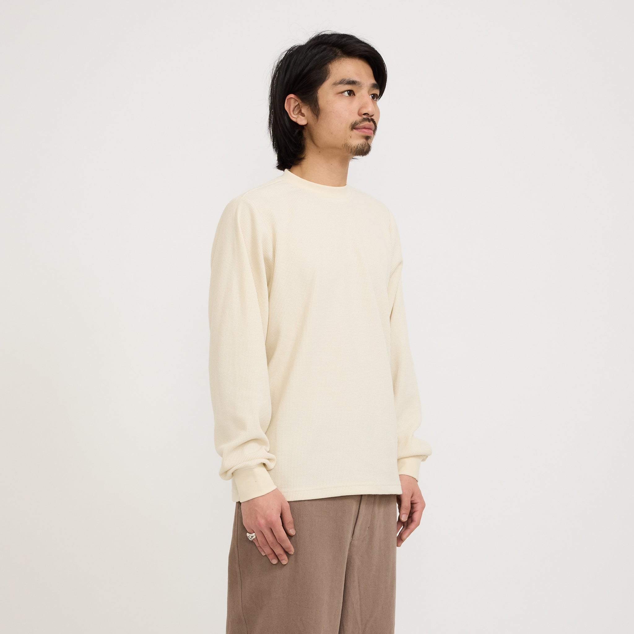 Museum of Peace & Quiet | Surplus LS Shirt Bone | Maplestore