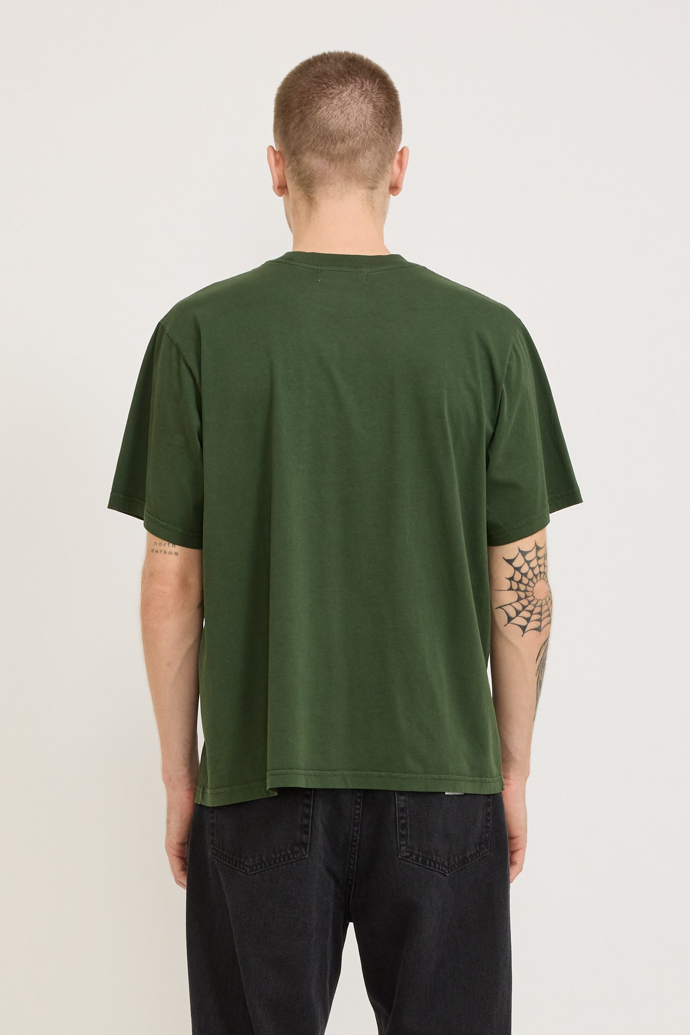 Wordmark Pigment Dyed T-Shirt Forest