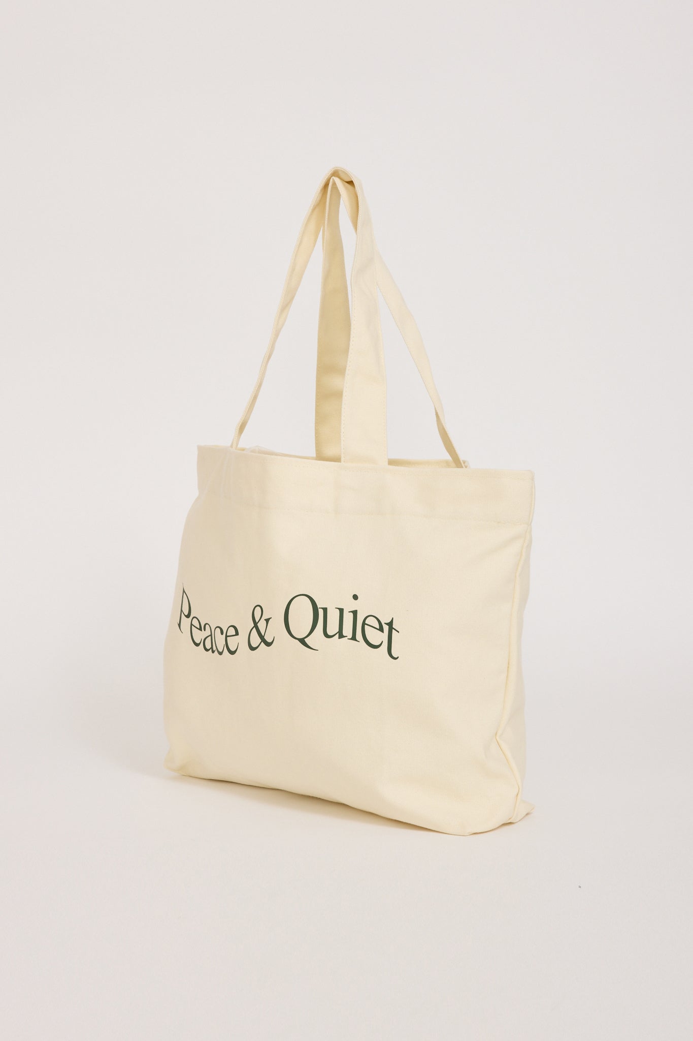 Wordmark Pigment Dyed Tote Bag Bone