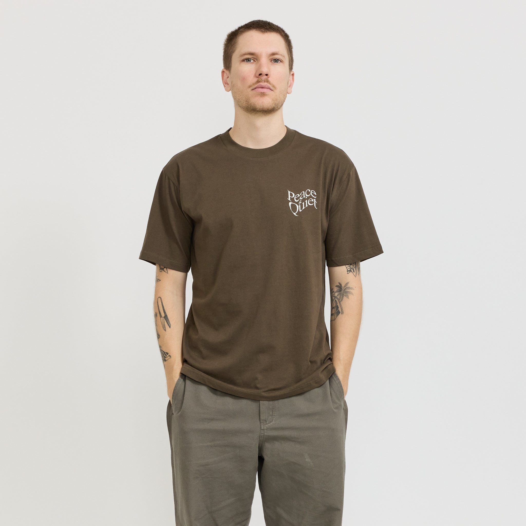 Wordmark T-Shirt Coffee
