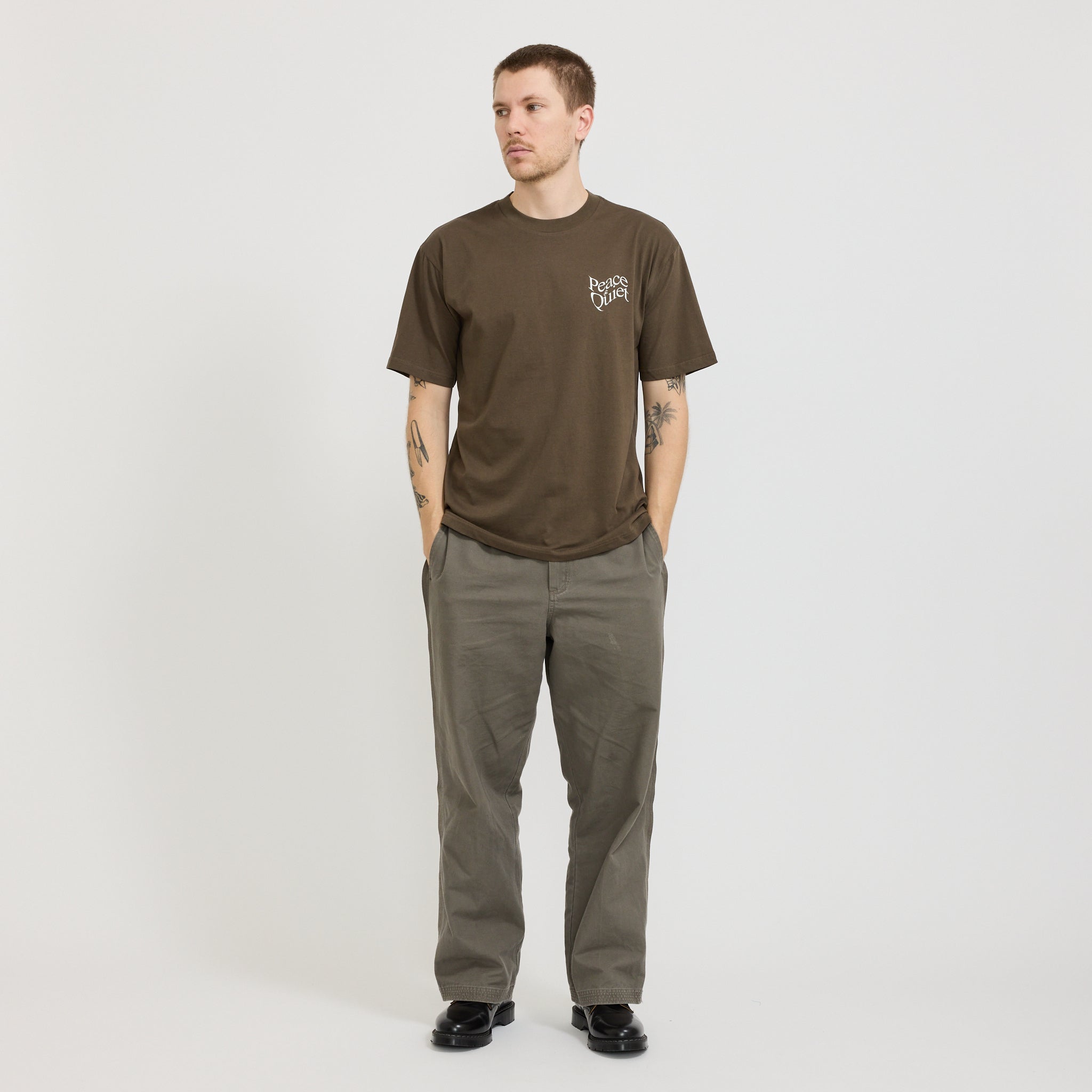 Wordmark T-Shirt Coffee