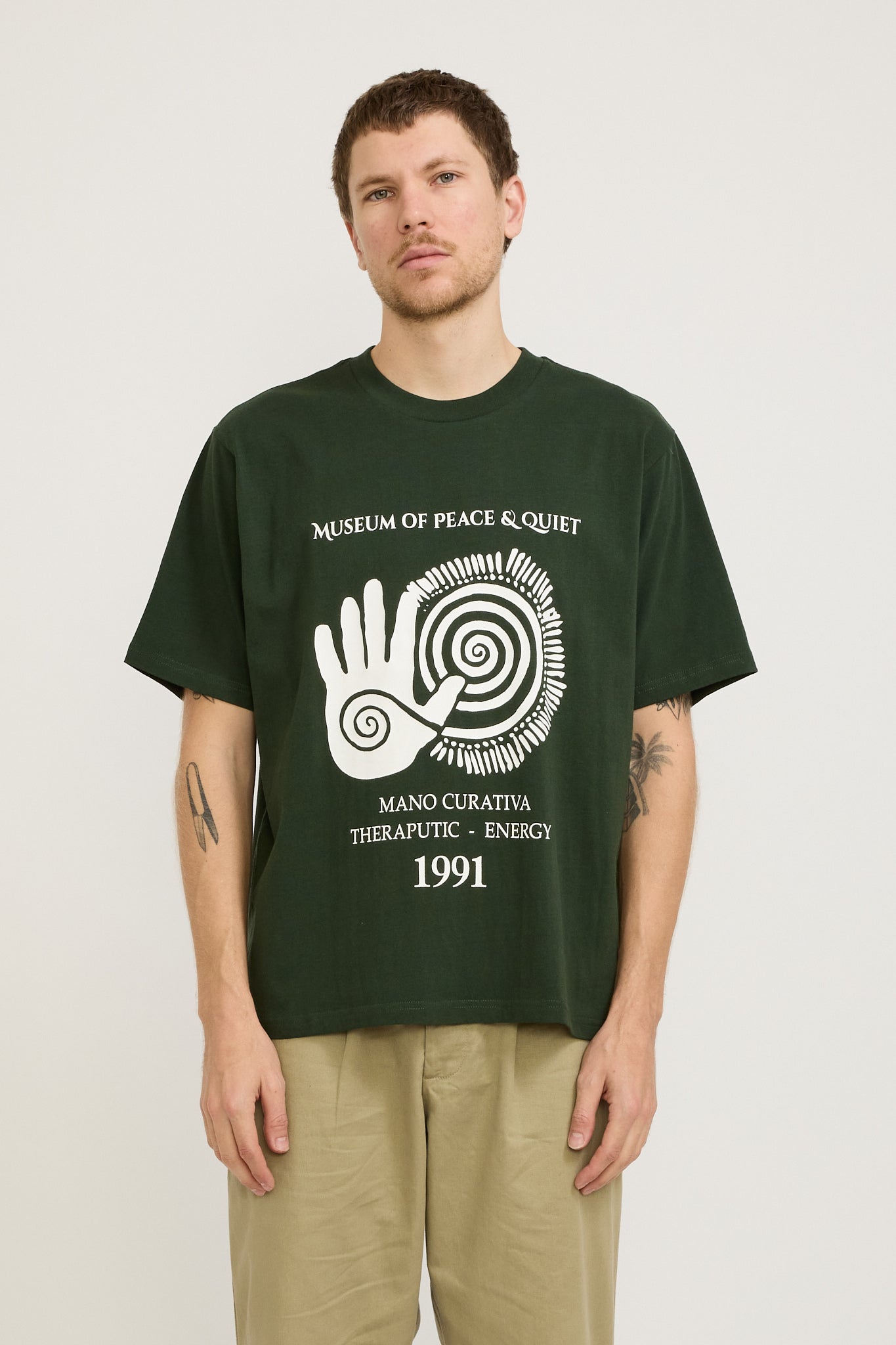 Museum of Peace & Quiet | Mano Curativa T-Shirt Forest | Maplestore