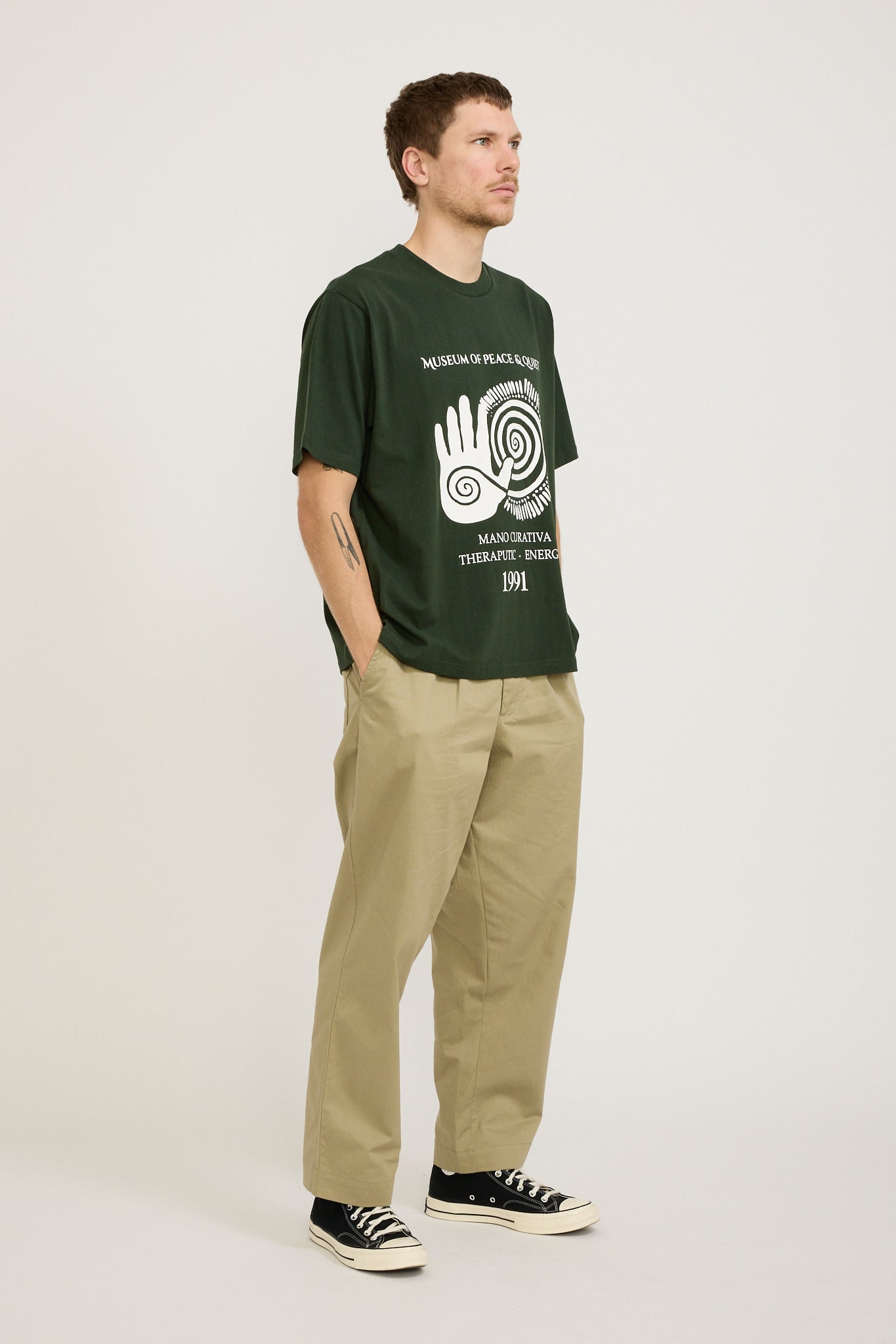 Museum of Peace & Quiet | Mano Curativa T-Shirt Forest | Maplestore