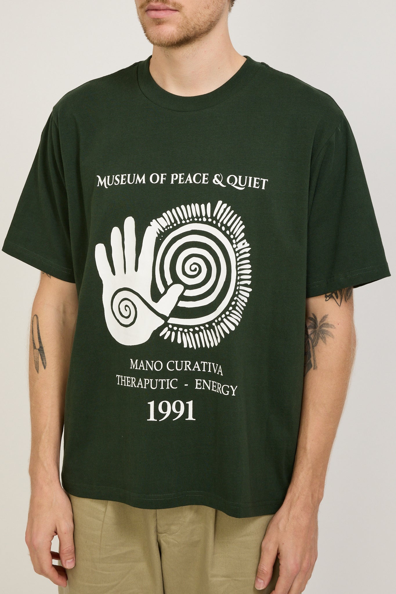 Museum of Peace & Quiet | Mano Curativa T-Shirt Forest | Maplestore