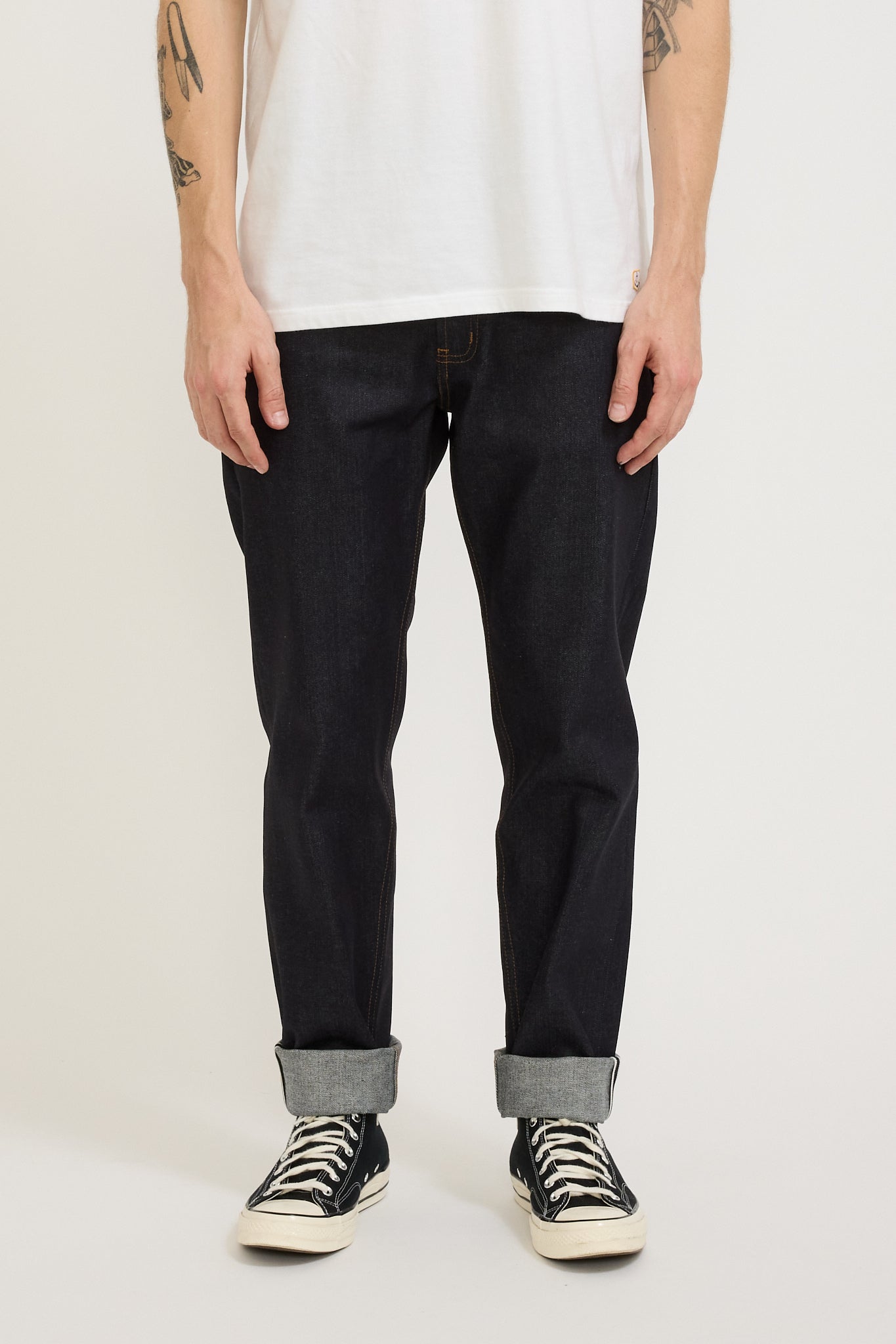 Naked & Famous | Easy Guy Nightshade Stretch Indigo Selvedge | Maplestore