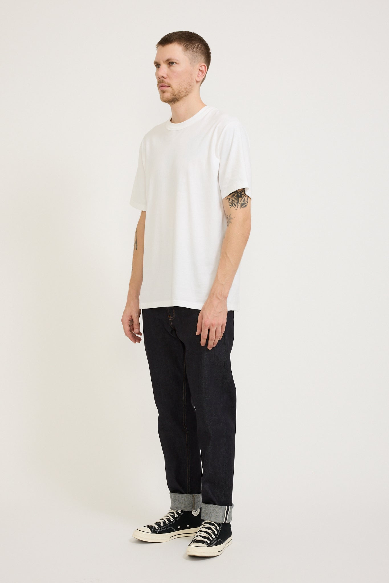 Naked & Famous | Easy Guy Nightshade Stretch Indigo Selvedge | Maplestore