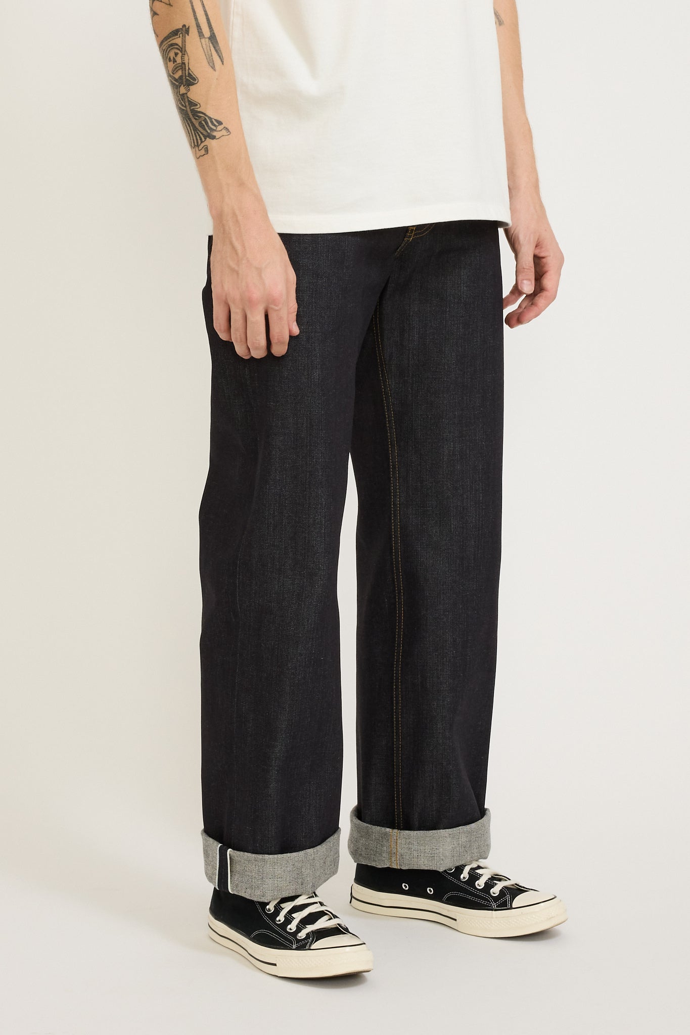 Strong Guy Indigo Offshoot Broken Twill Selvedge