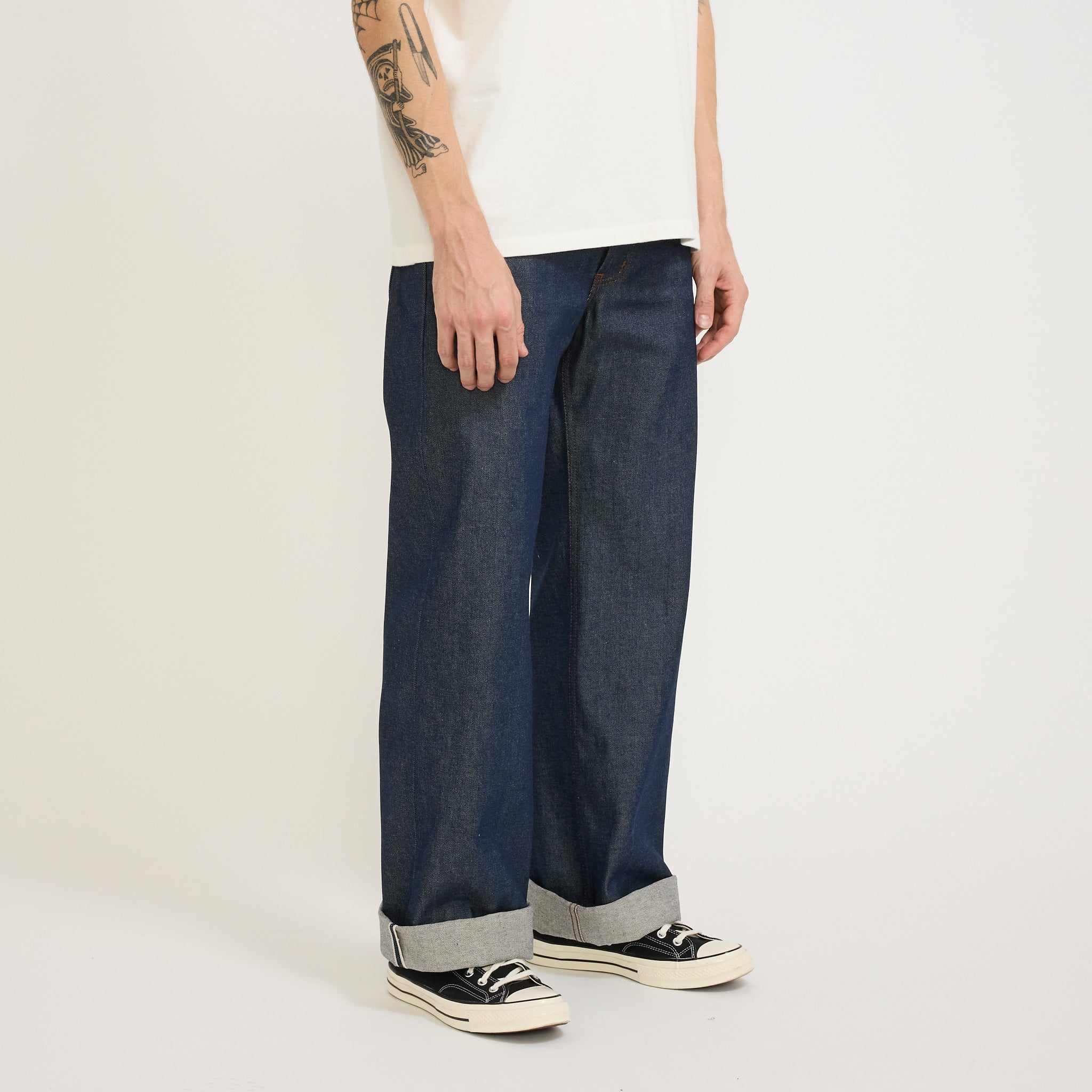 Naked & Famous | Strong Guy Natural Indigo Selvedge | Maplestore