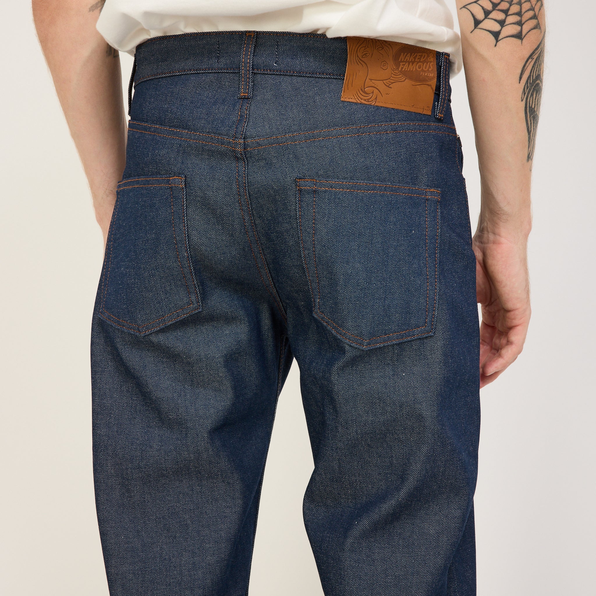 Naked & Famous | Strong Guy Natural Indigo Selvedge | Maplestore