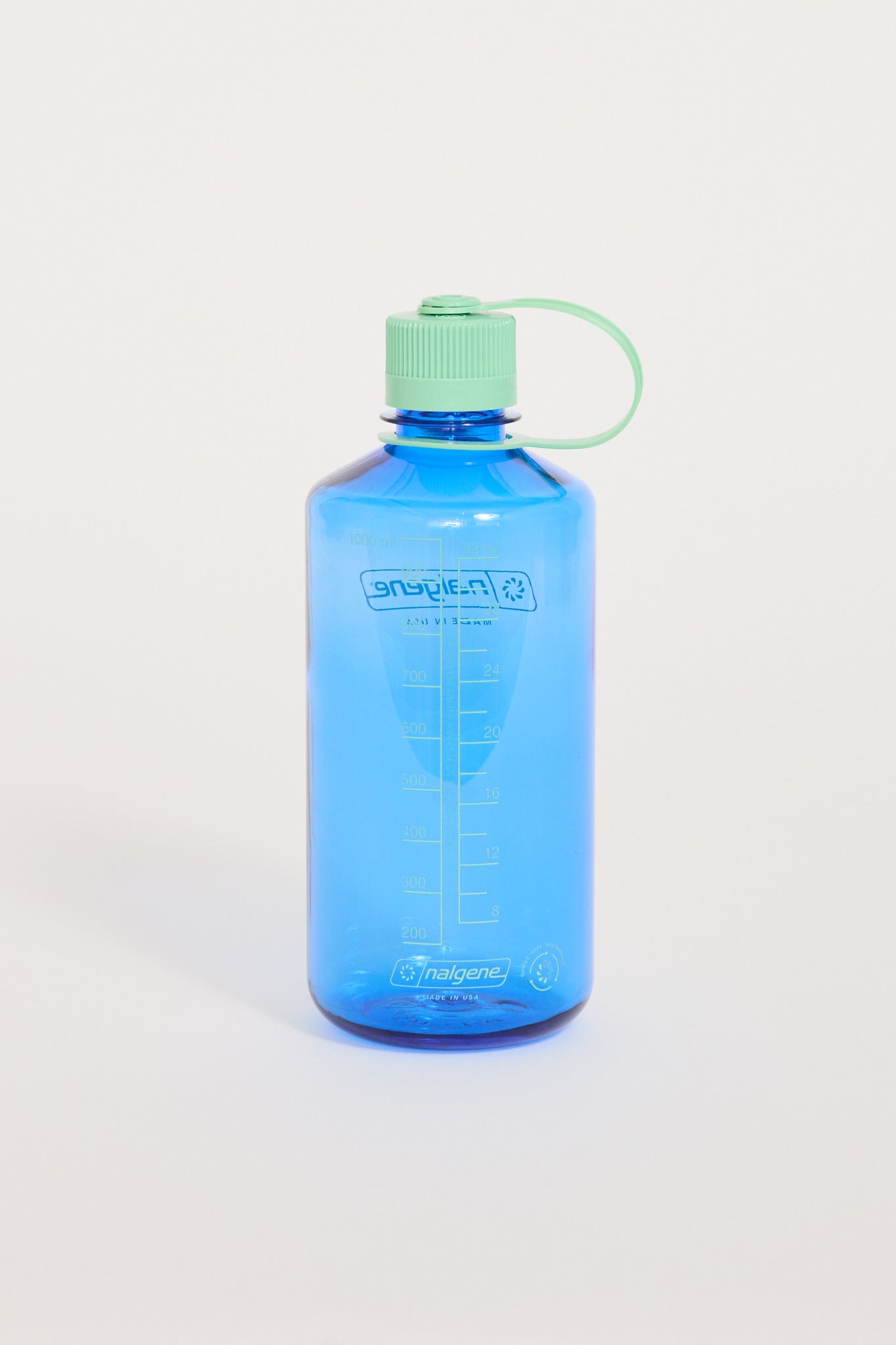 Narrow Mouth Sustain Bottle 1000ml Cornflower Blue