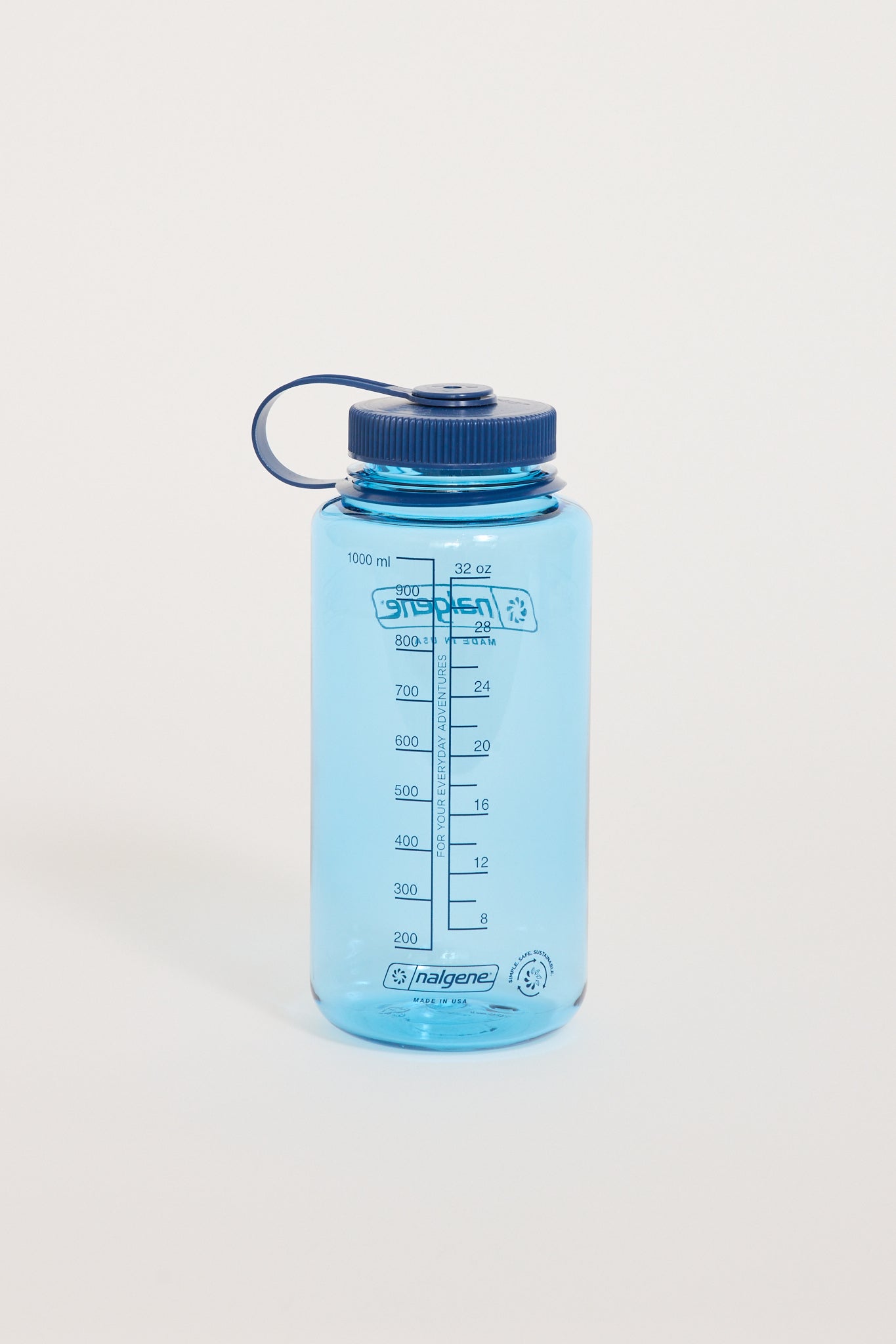 Nalgene | Wide Mouth Sustain Bottle 1000ml Baby Blue | Maplestore