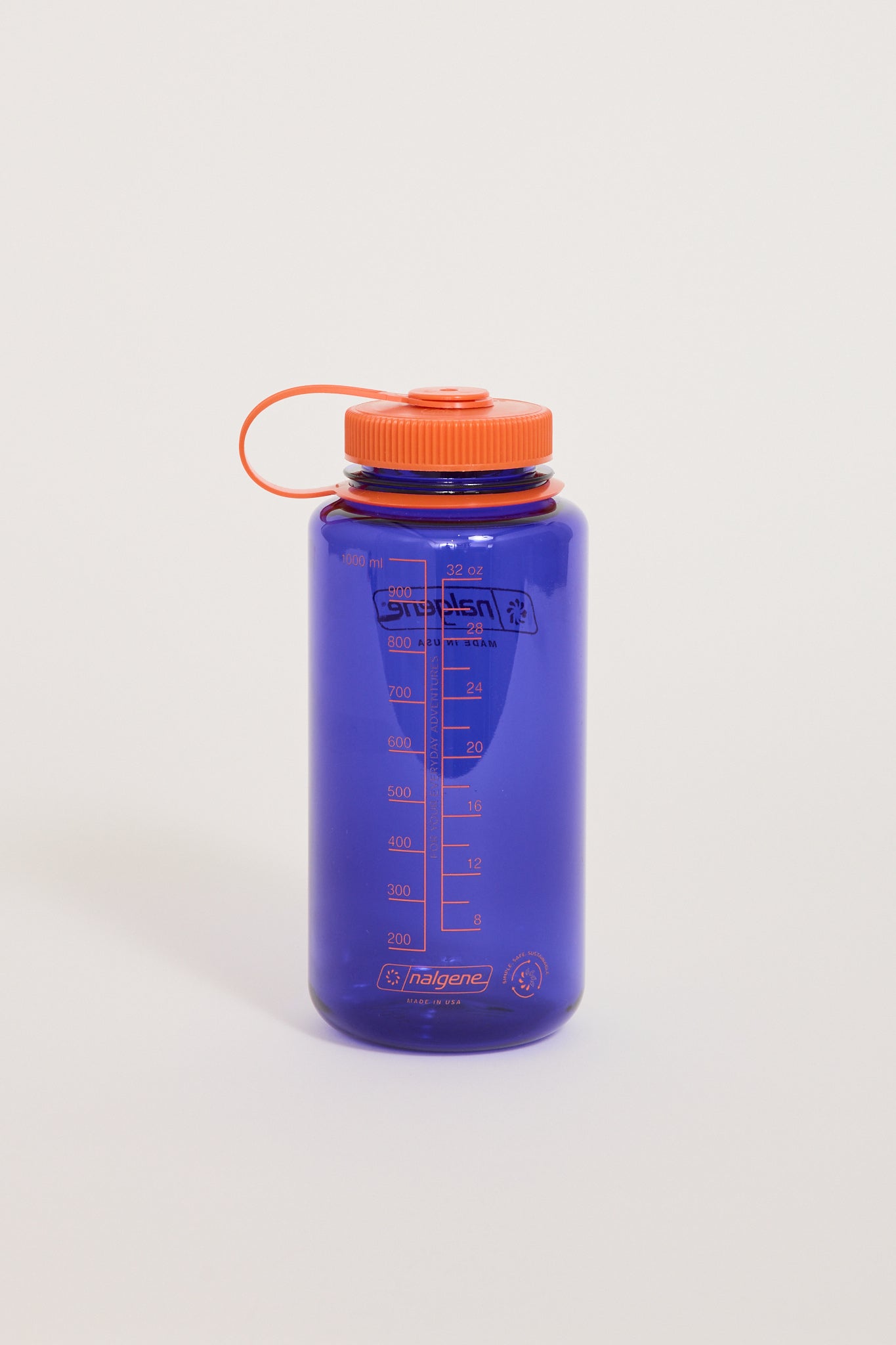 Nalgene | Wide Mouth Sustain Bottle 1000ml Periwinkle | Maplestore