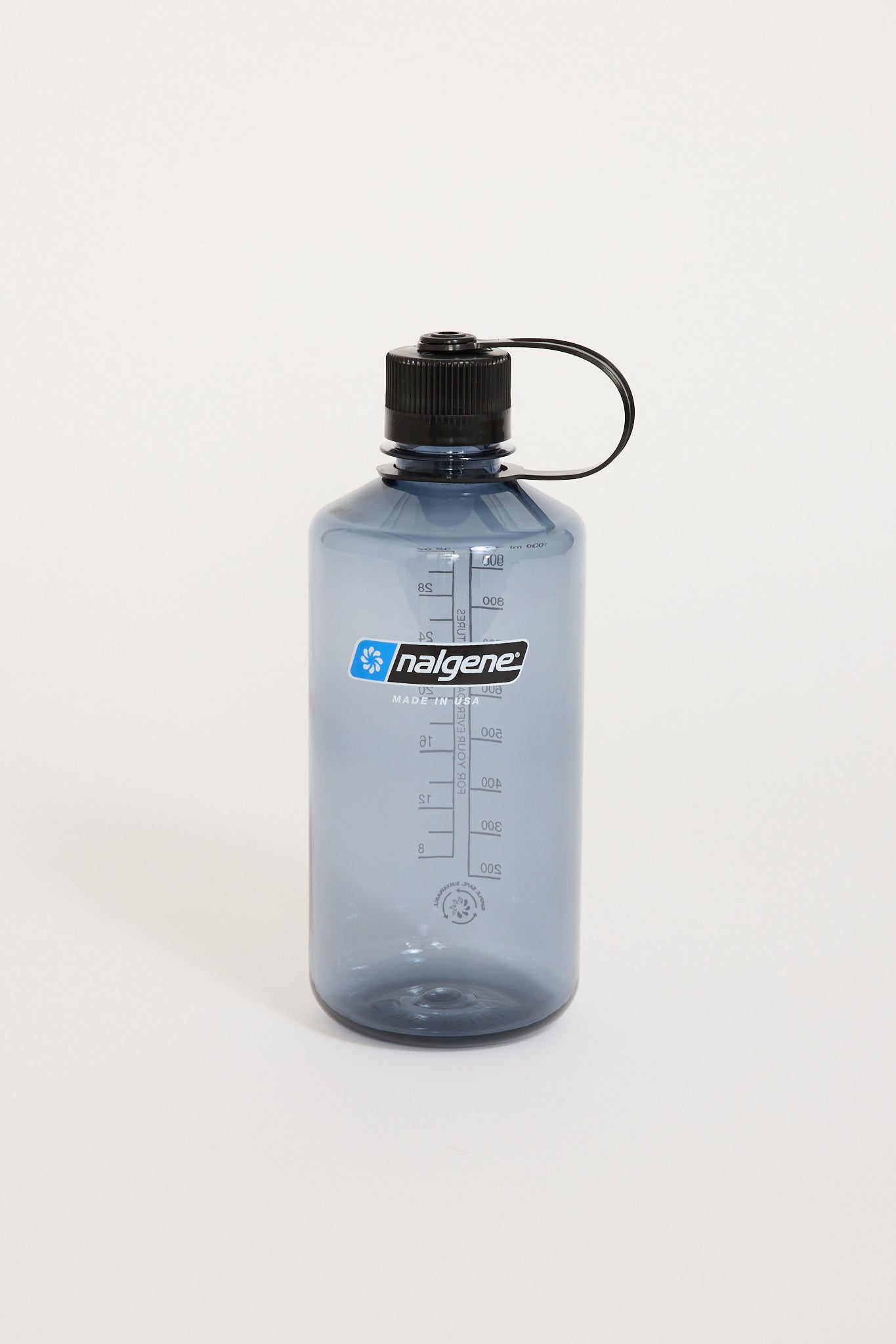 Narrow Mouth Sustain Bottle 1000ml Grey