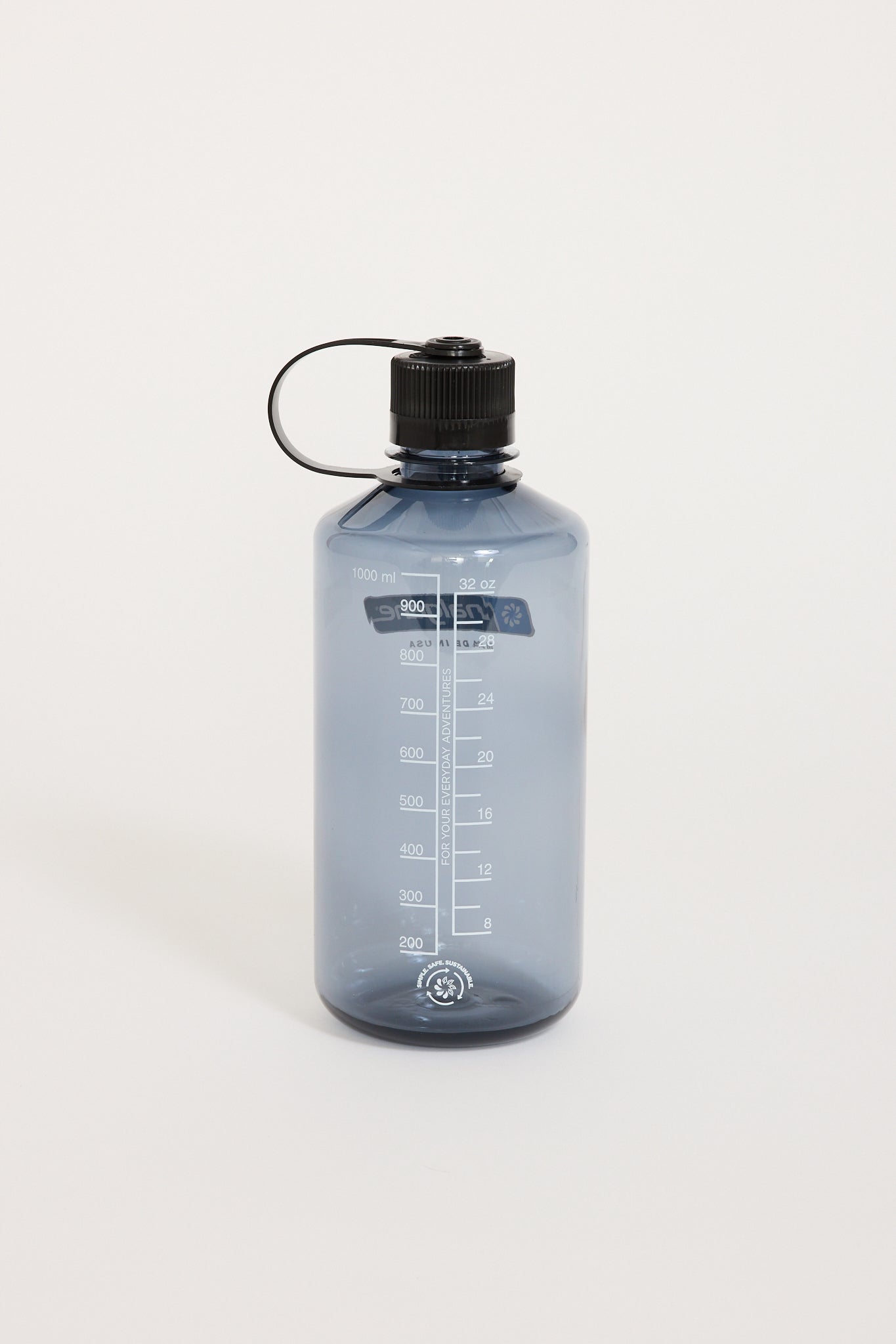 Narrow Mouth Sustain Bottle 1000ml Grey