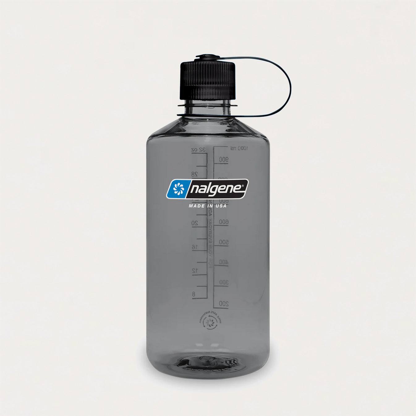 Nalgene | Narrow Mouth Sustain Bottle 1000ml Grey | Maplestore