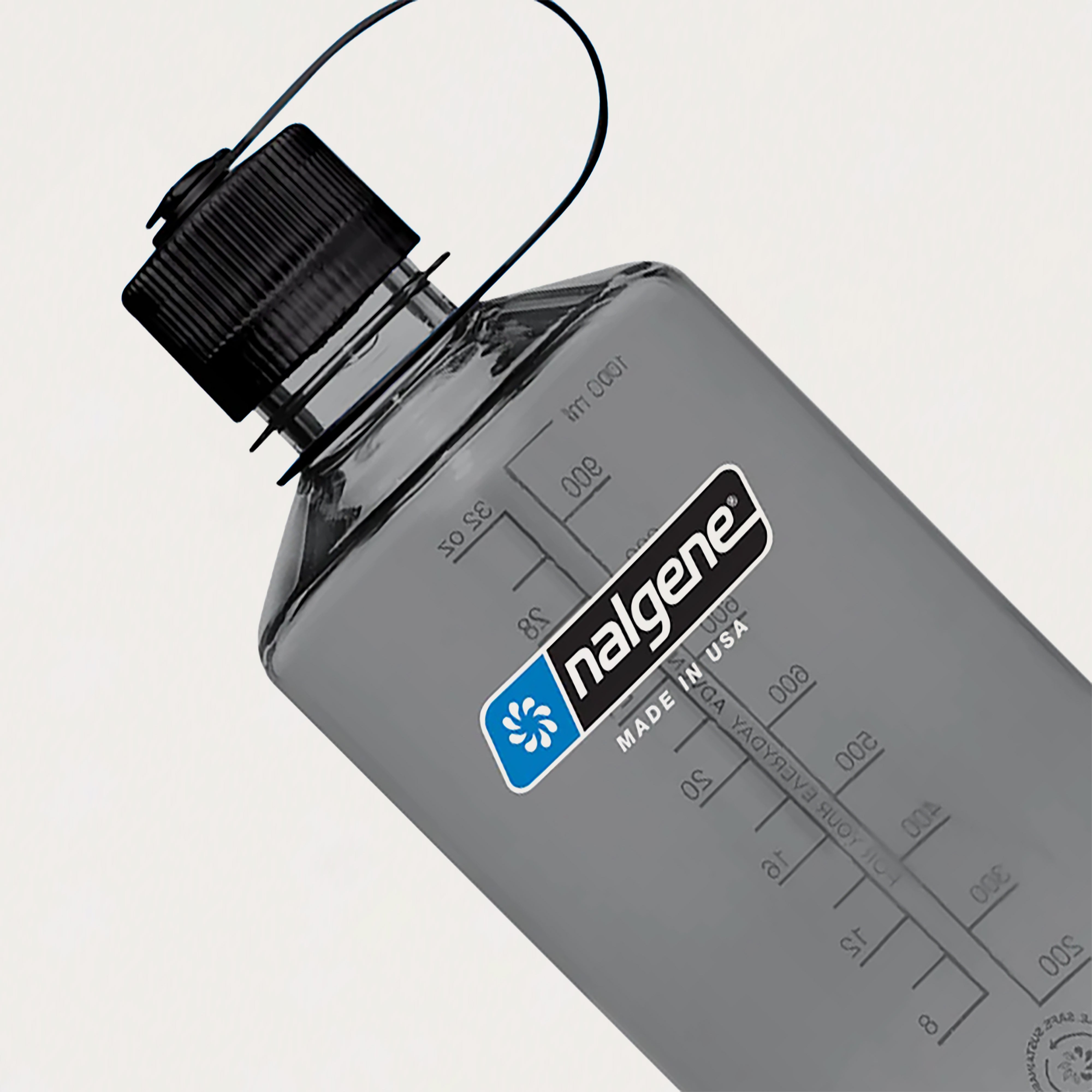 Nalgene | Narrow Mouth Sustain Bottle 1000ml Grey | Maplestore