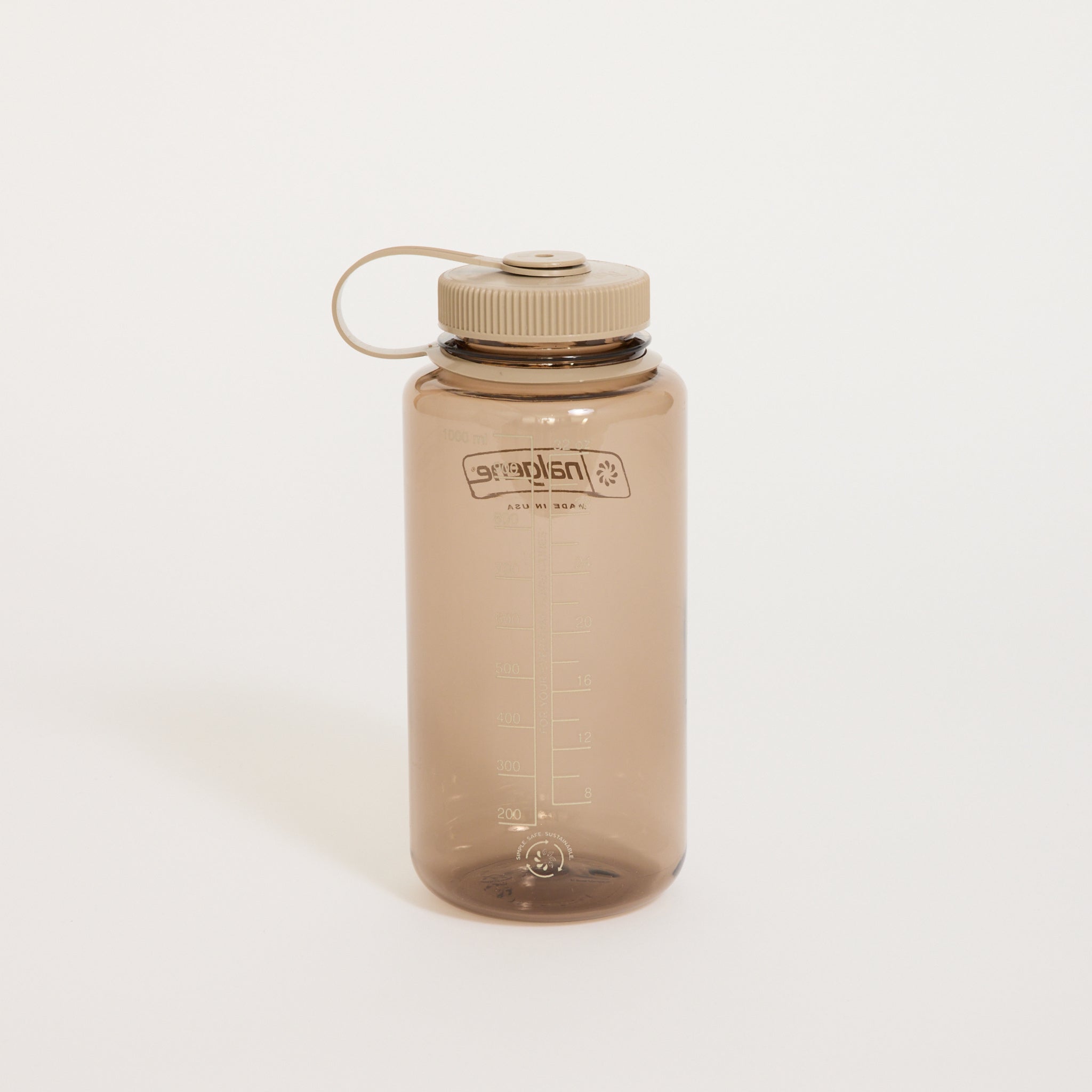 Wide Mouth Sustain Bottle 1000ml Mocha