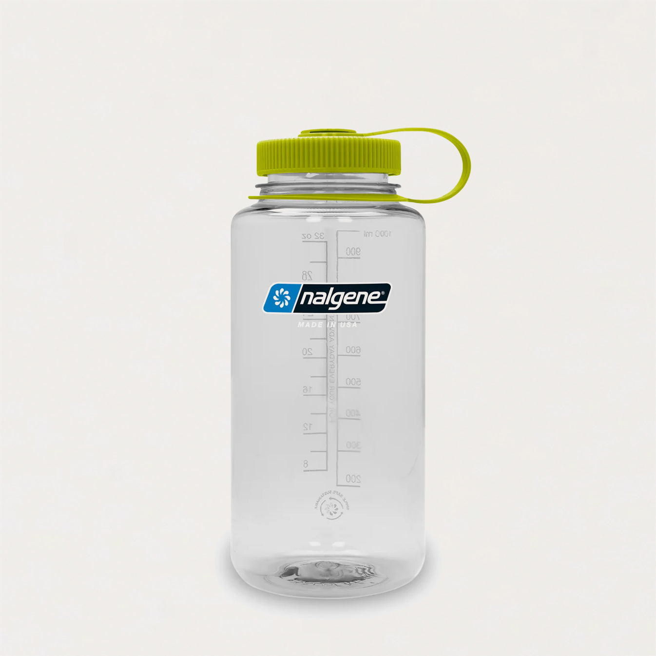 Nalgene | Wide Mouth Sustain Bottle 1000ml Clear | Maplestore
