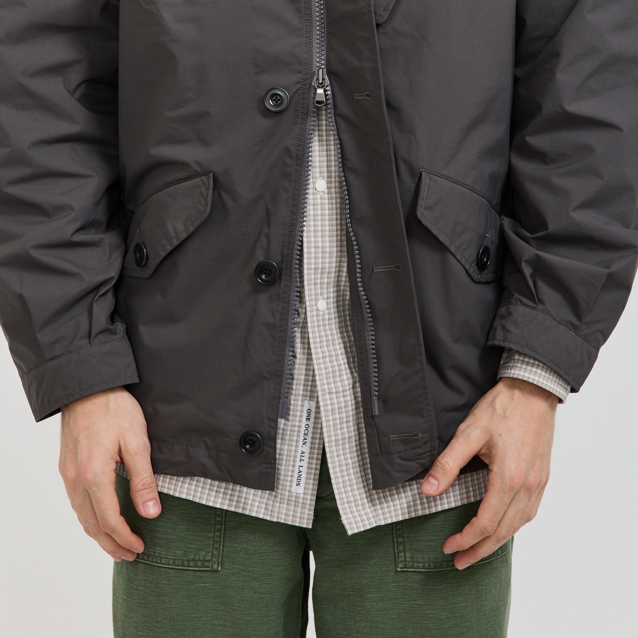 2L PERTEX UNLIMITED Cruiser Jacket Charcoal