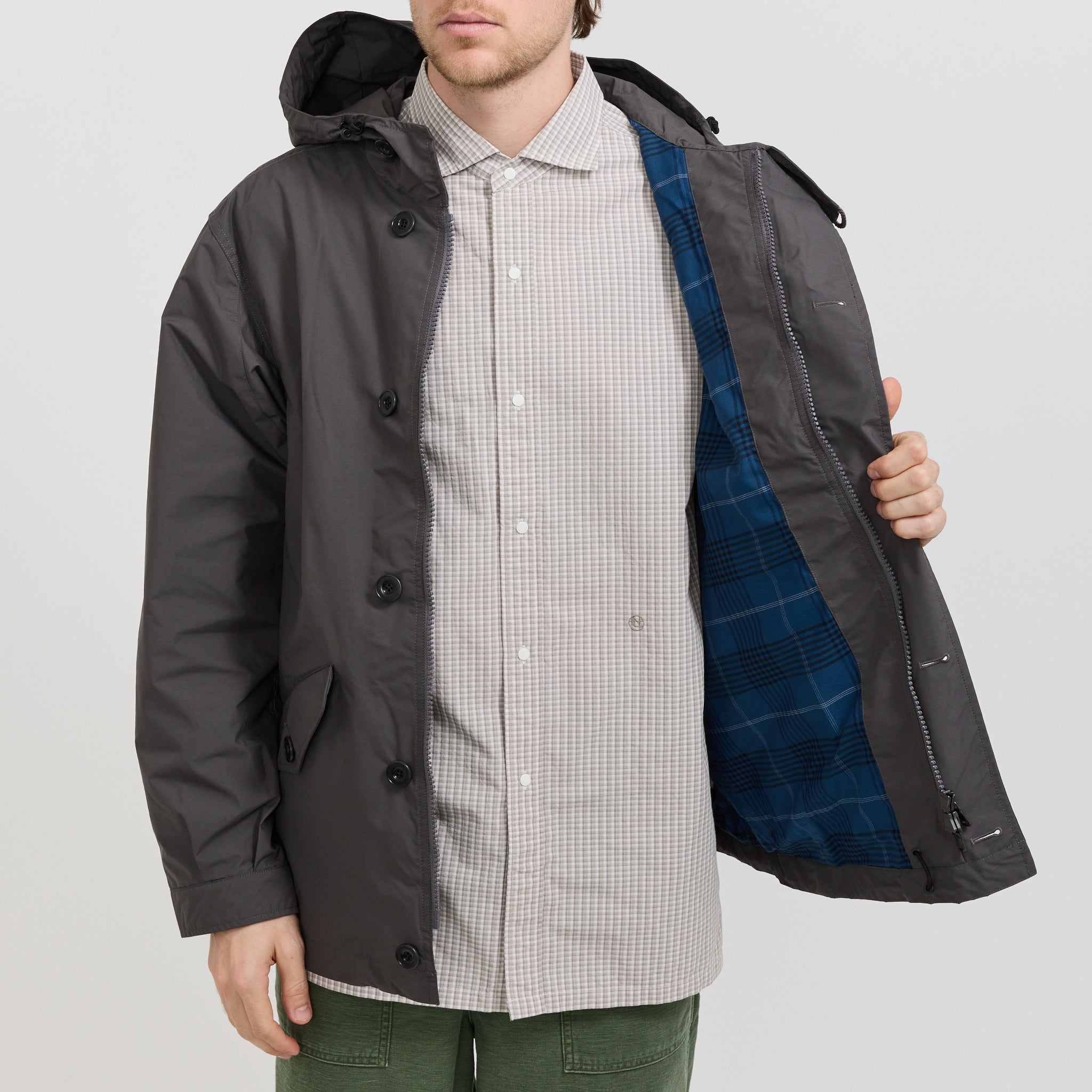 2L PERTEX UNLIMITED Cruiser Jacket Charcoal