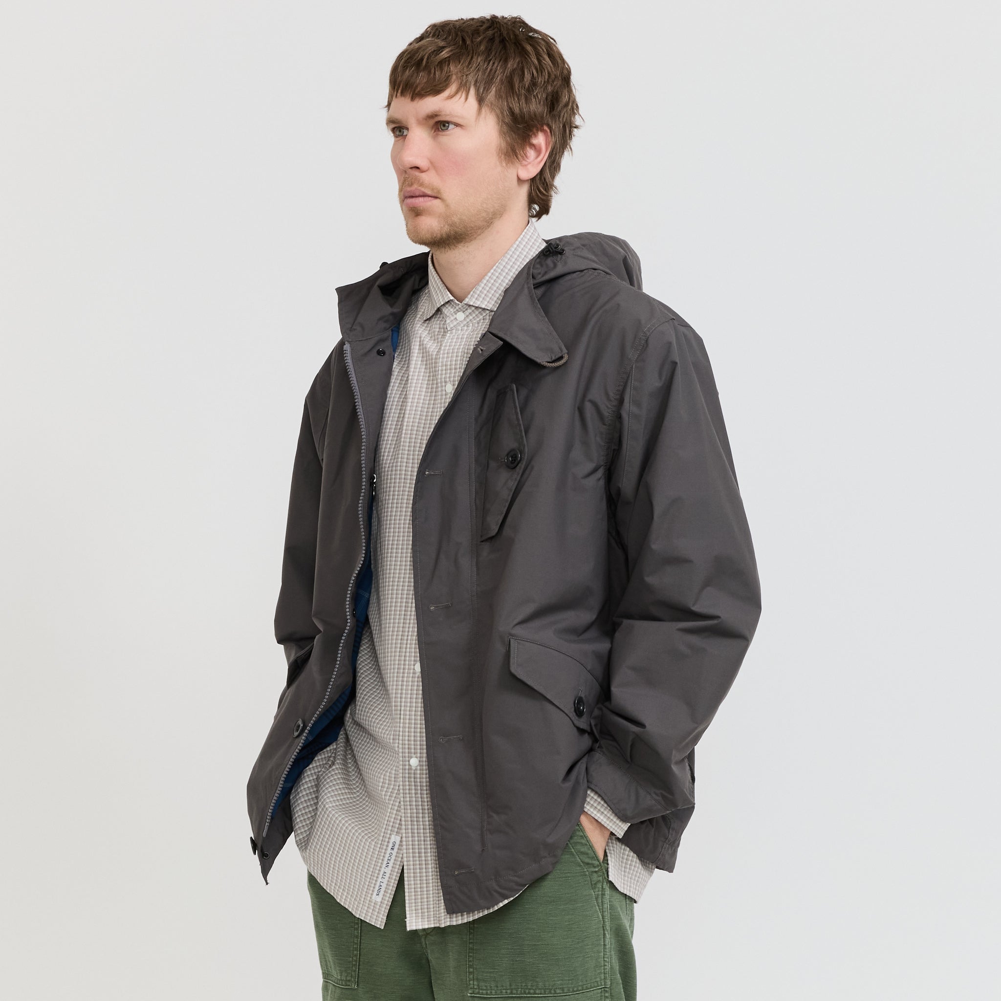 2L PERTEX UNLIMITED Cruiser Jacket Charcoal