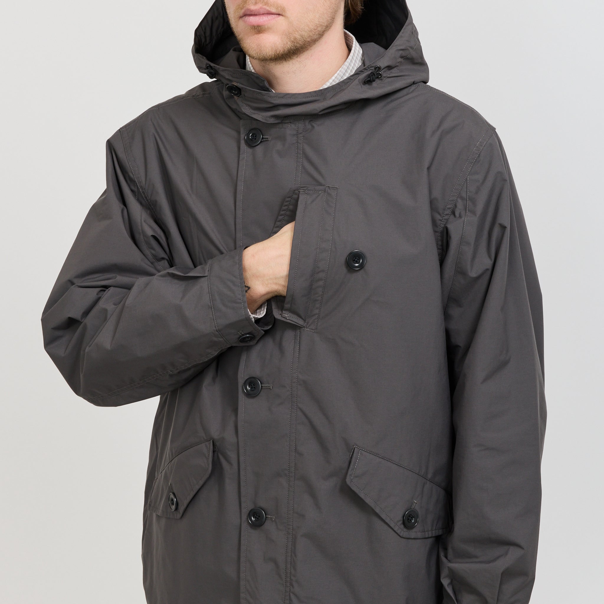 2L PERTEX UNLIMITED Cruiser Jacket Charcoal