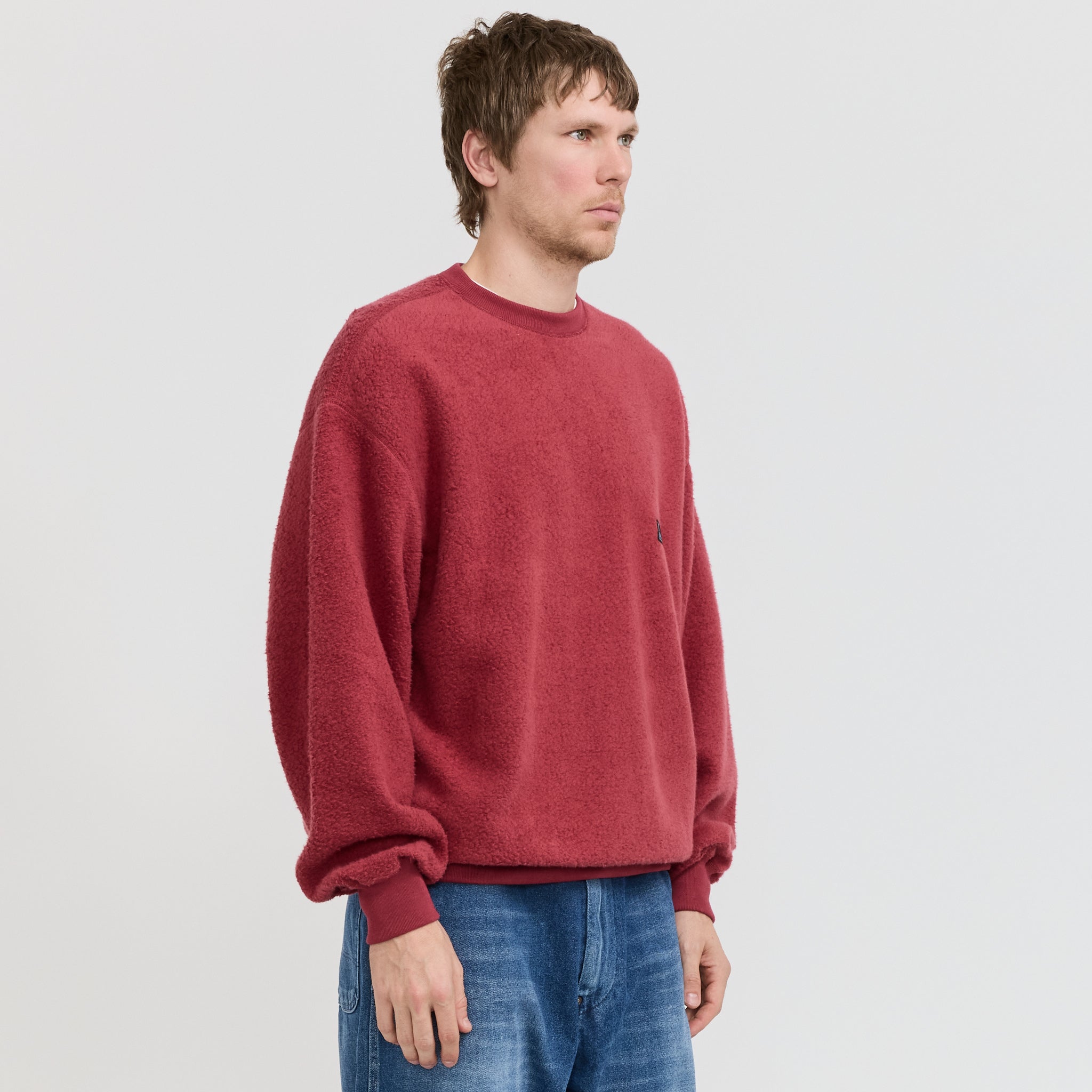 OOAL Crewneck Sweatshirt Dark Red