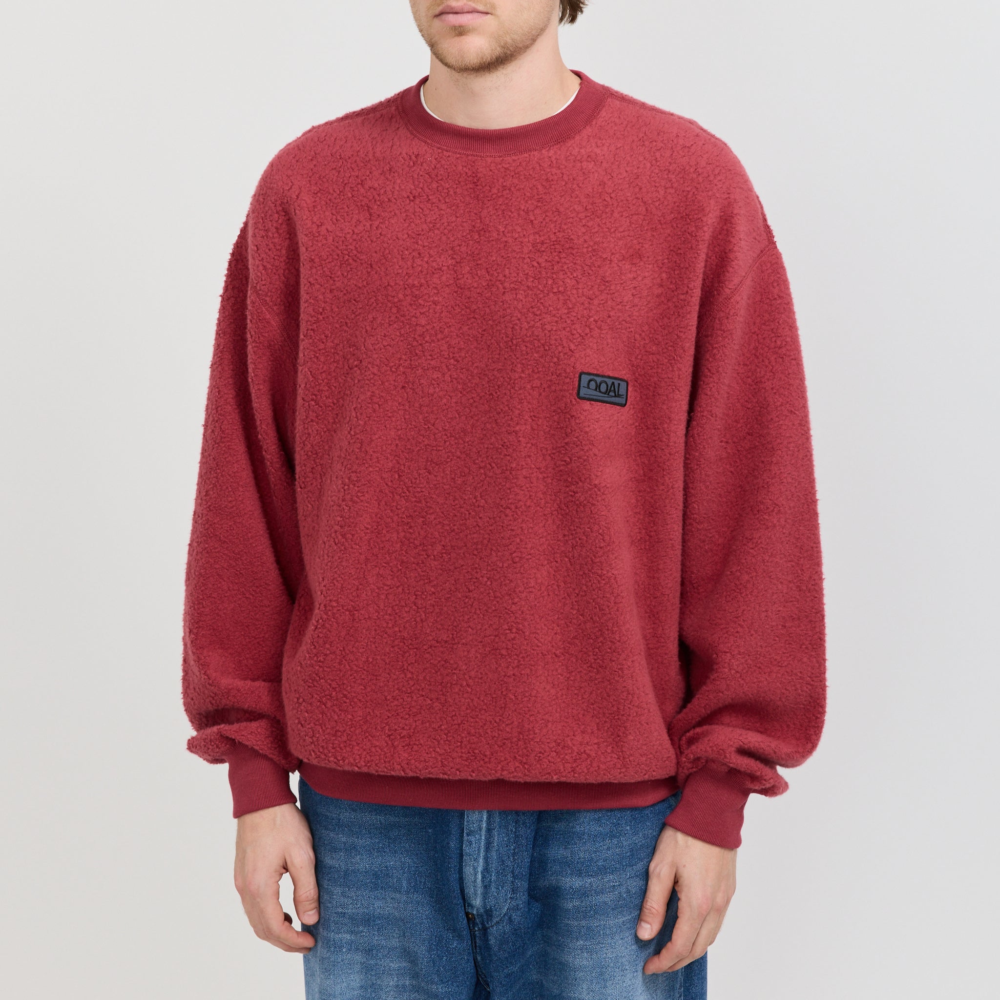 OOAL Crewneck Sweatshirt Dark Red