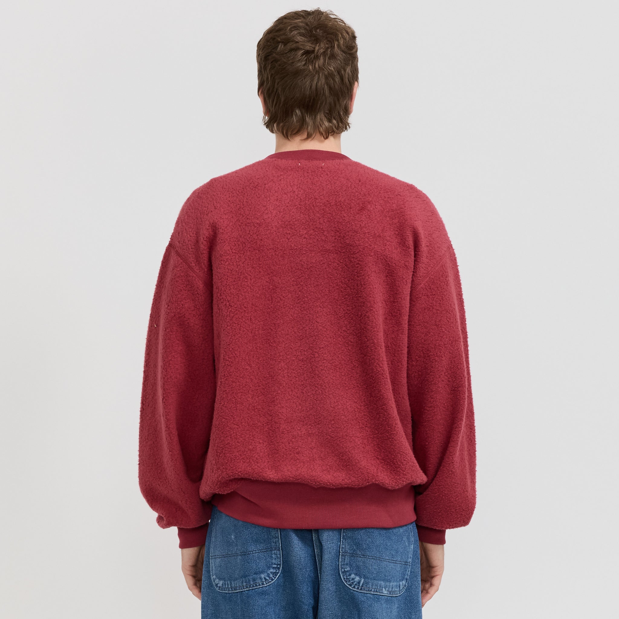 OOAL Crewneck Sweatshirt Dark Red