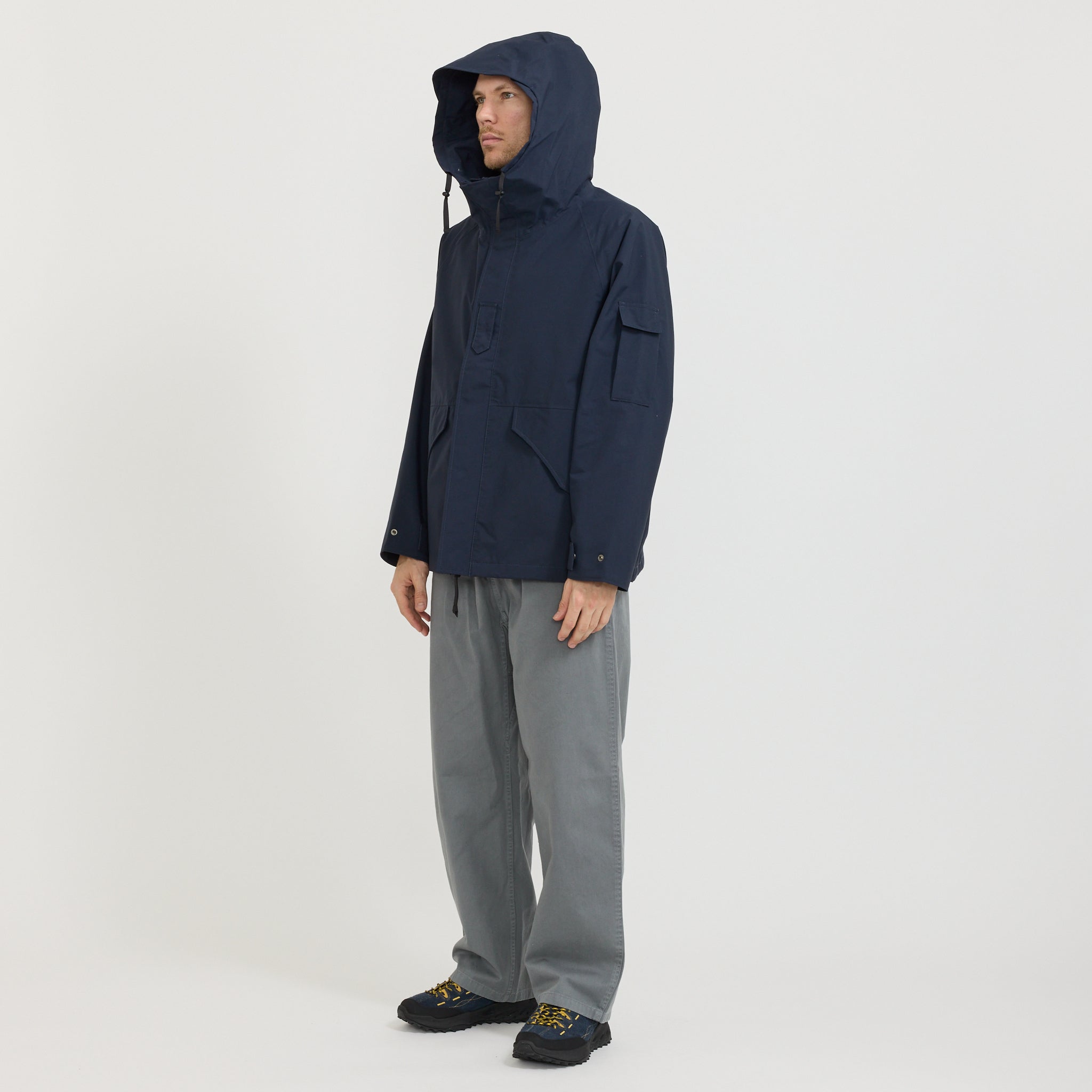 2L Nylon Gore-Tex Cruiser Jacket Navy