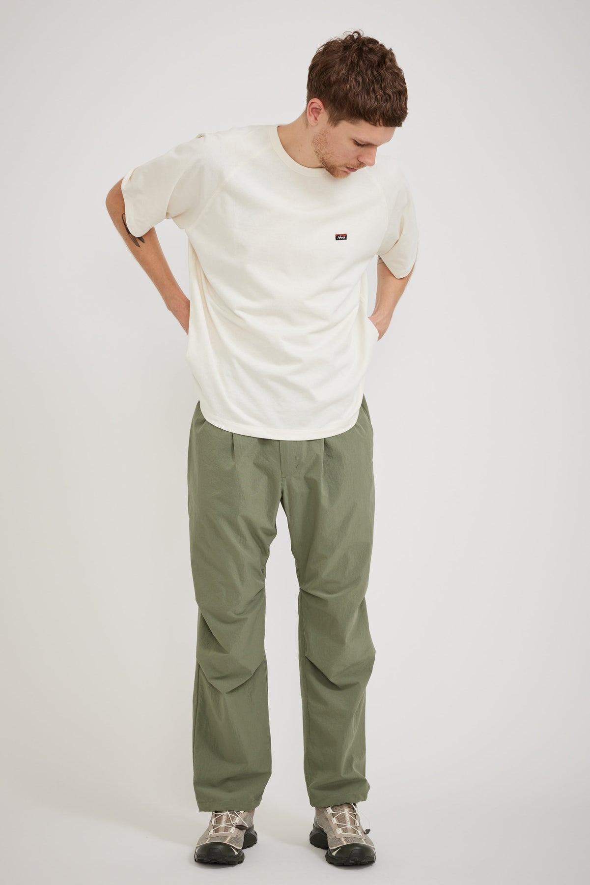 NANGA Air Cloth Comfy Pants Olive Drab | Maplestore