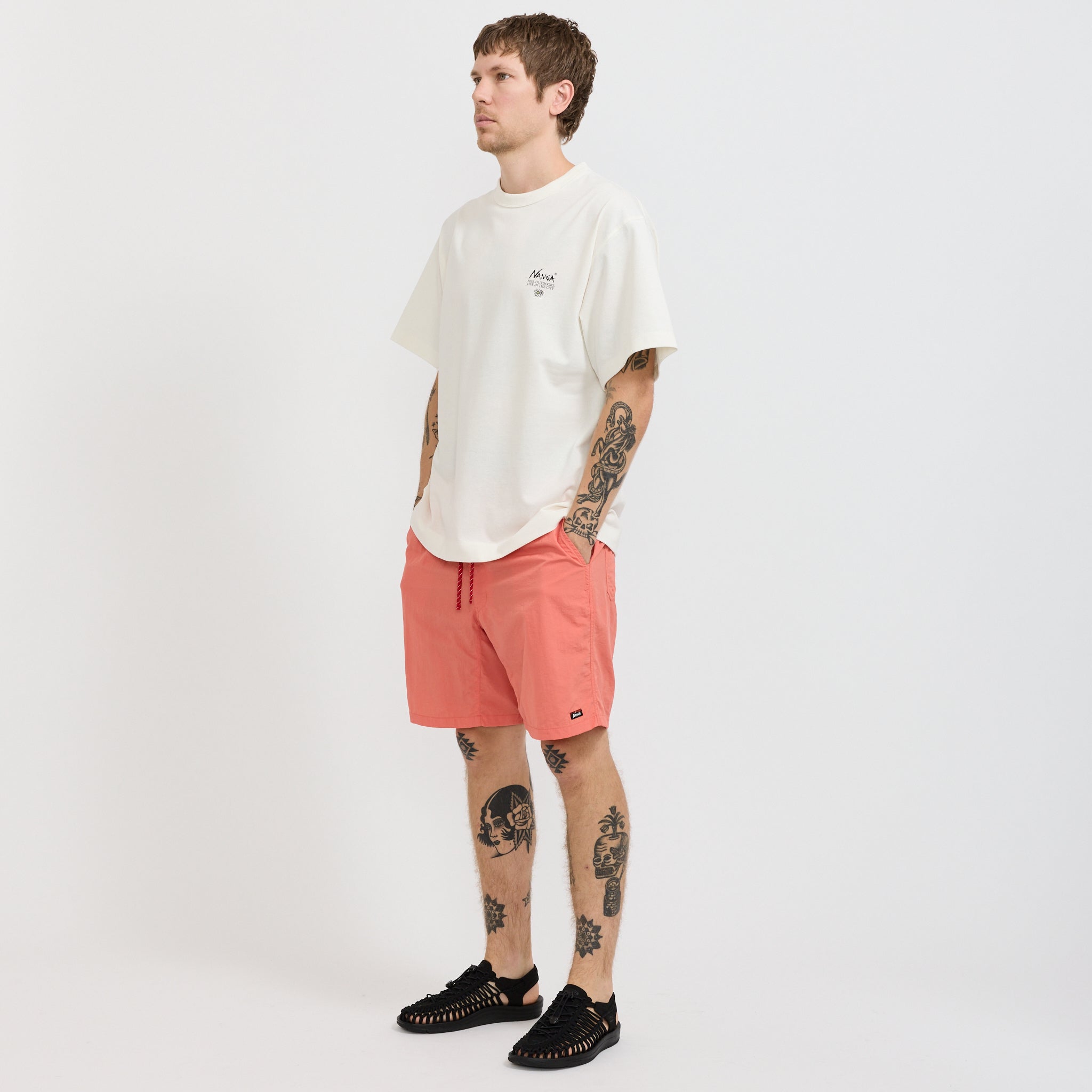 Eco Hybrid Vintage Flower Tee White