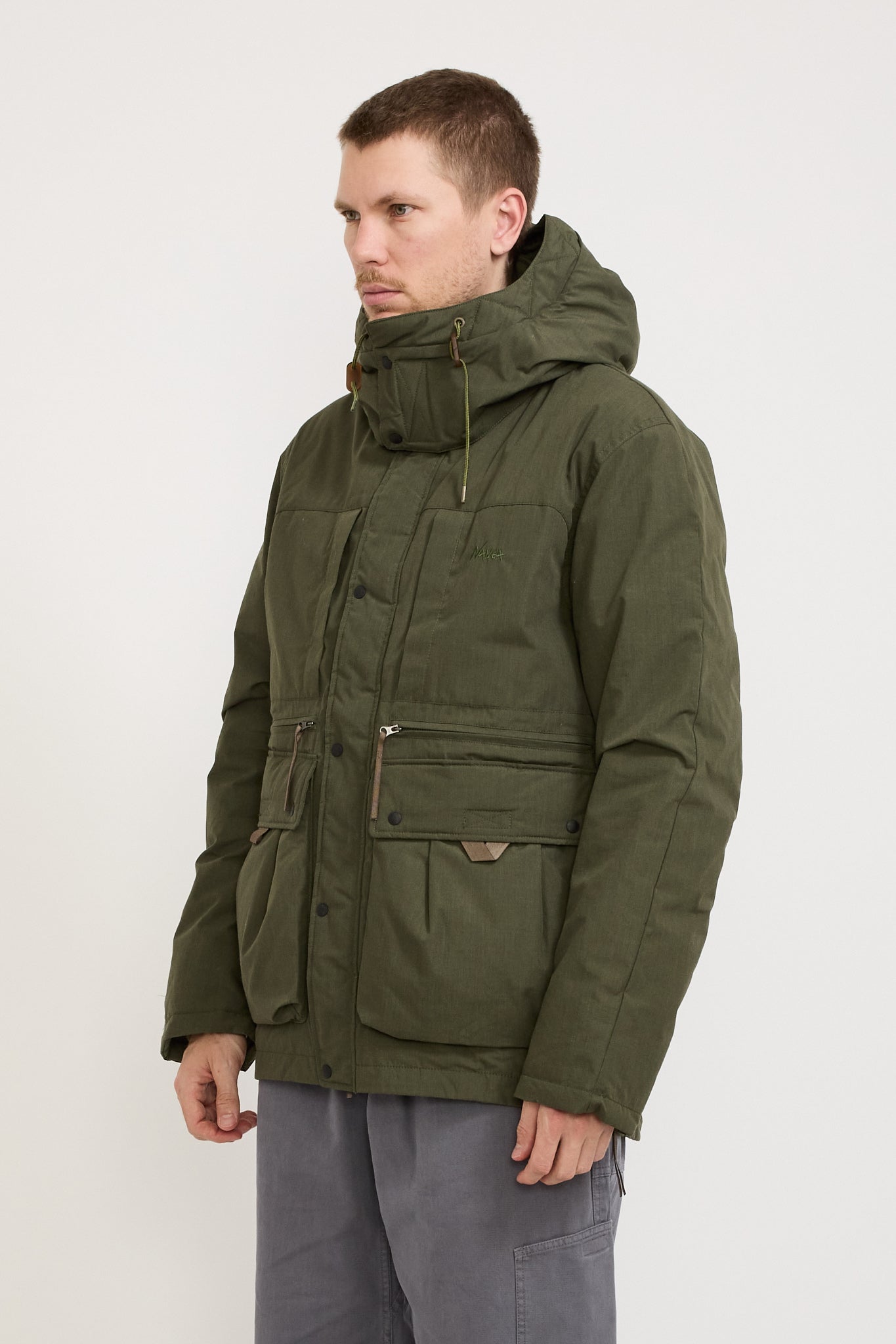 Hinoc Down Jacket Khaki