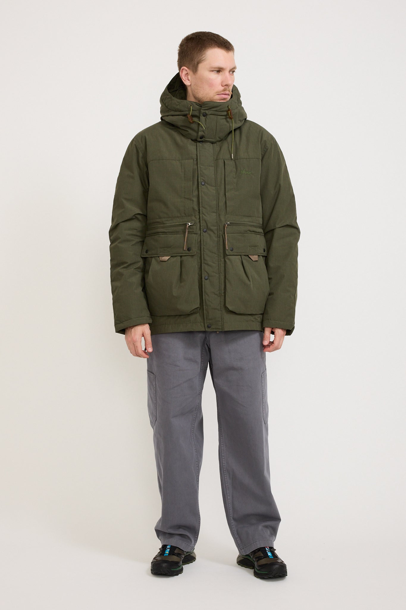 Hinoc Down Jacket Khaki