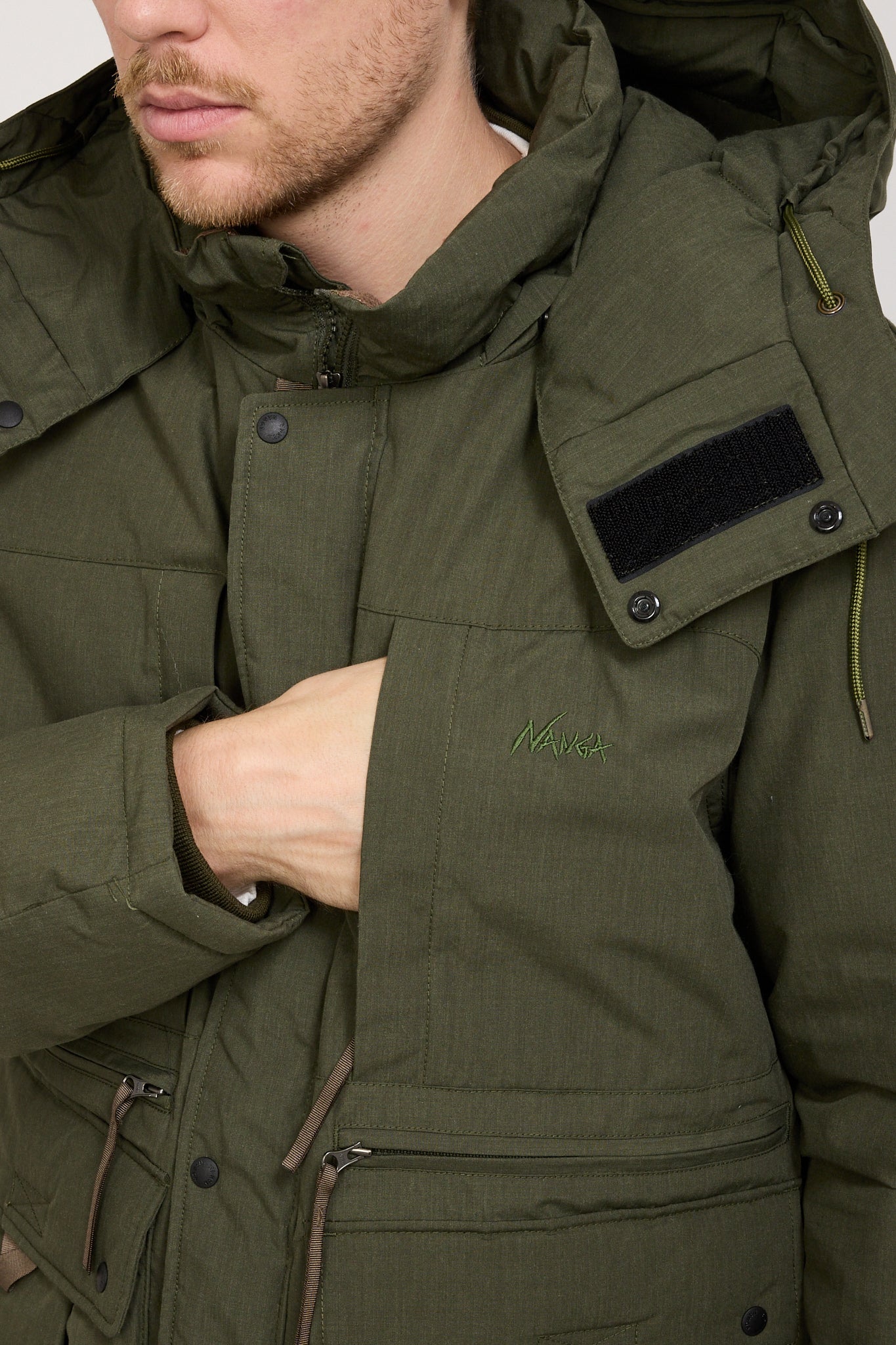 Hinoc Down Jacket Khaki