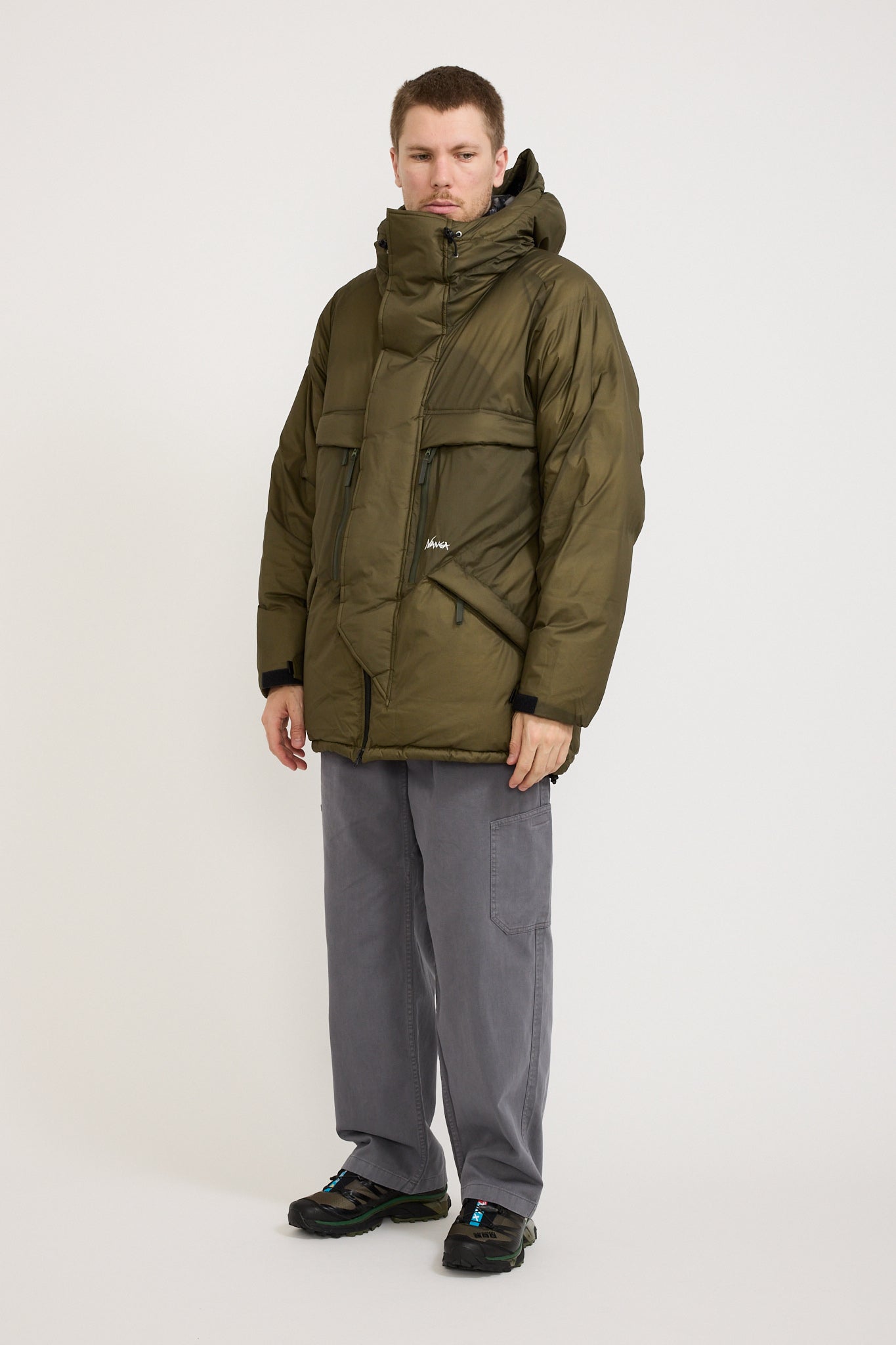 Mountain Belay Coat Khaki