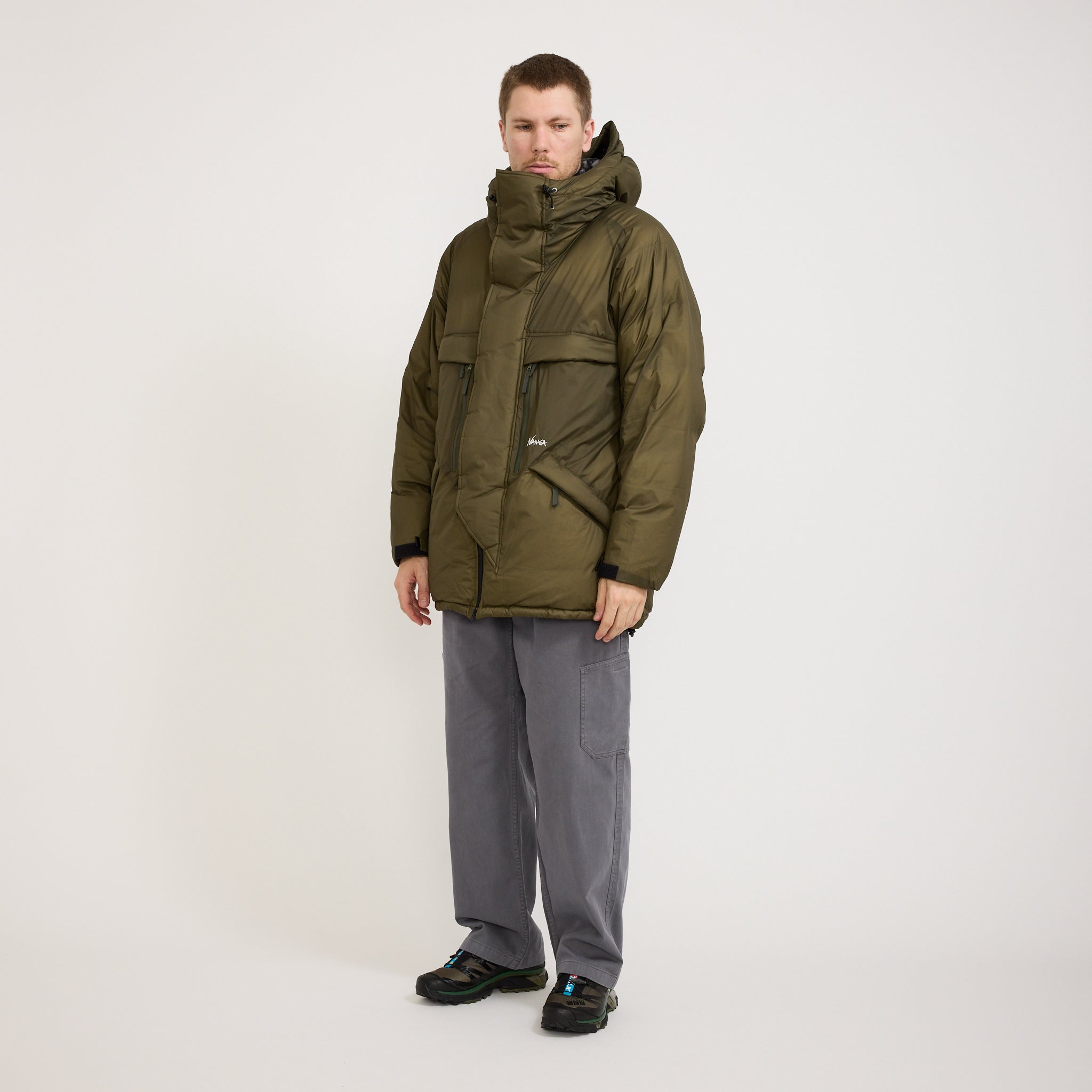 Mountain Belay Coat Khaki