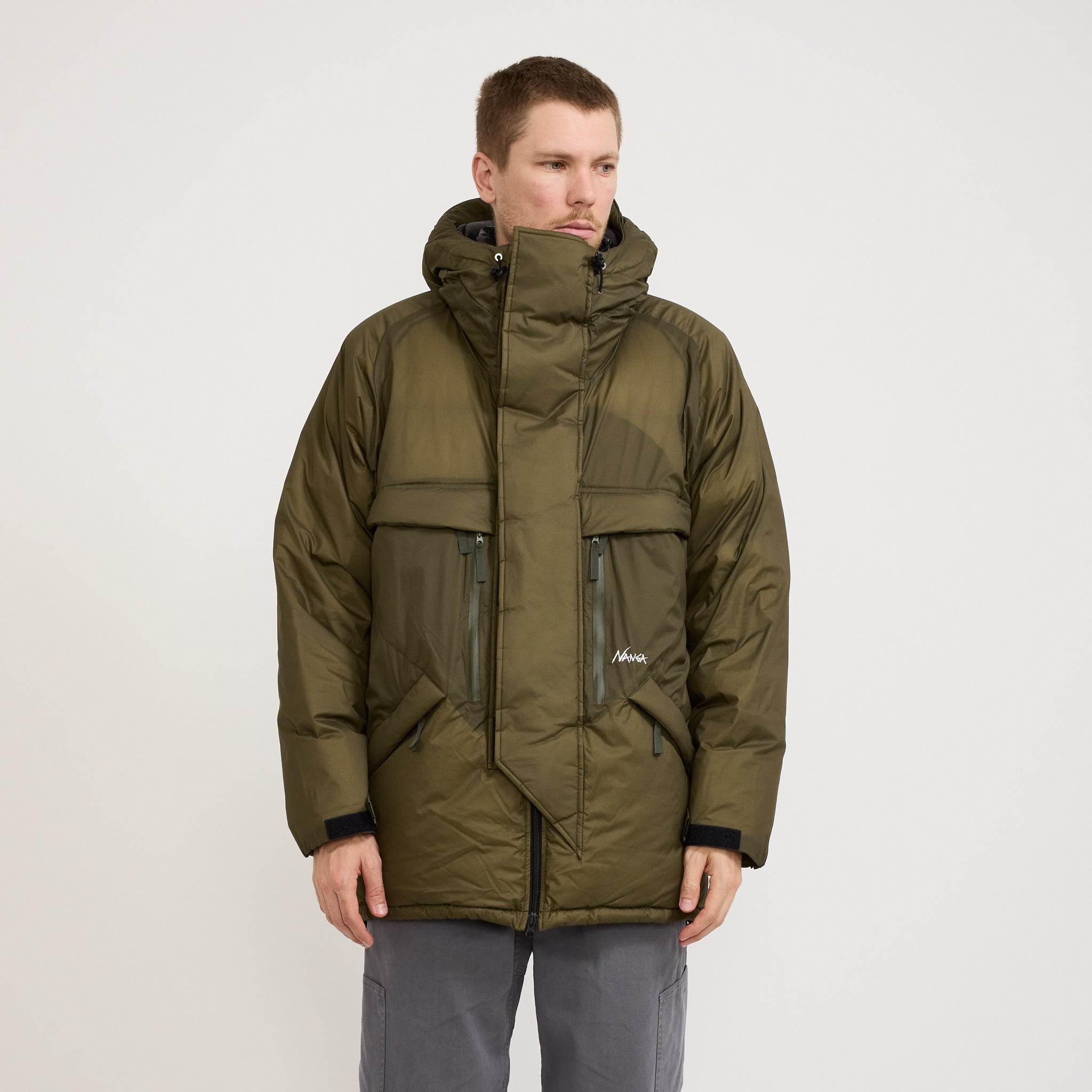 Mountain Belay Coat Khaki