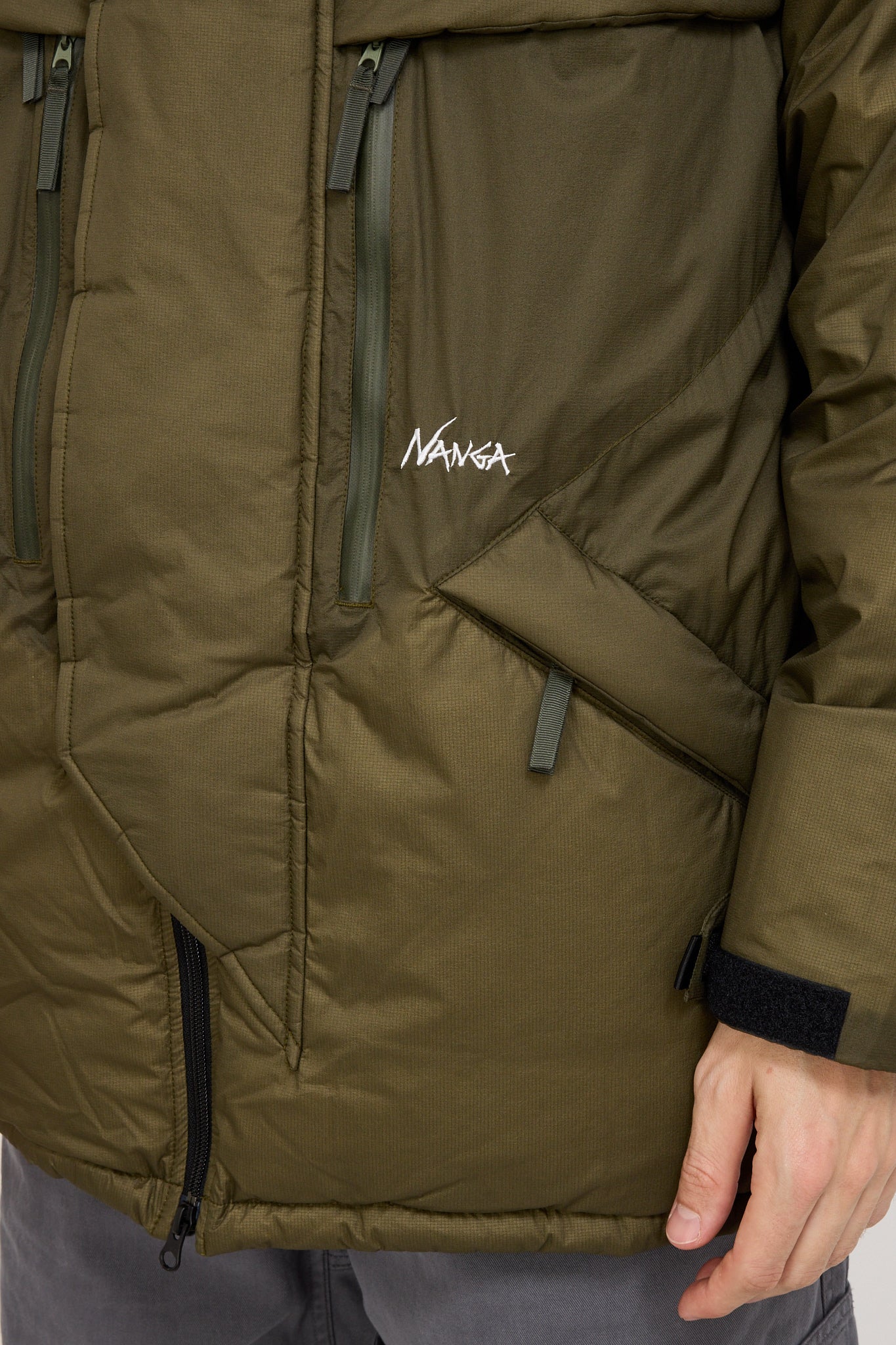 Mountain Belay Coat Khaki