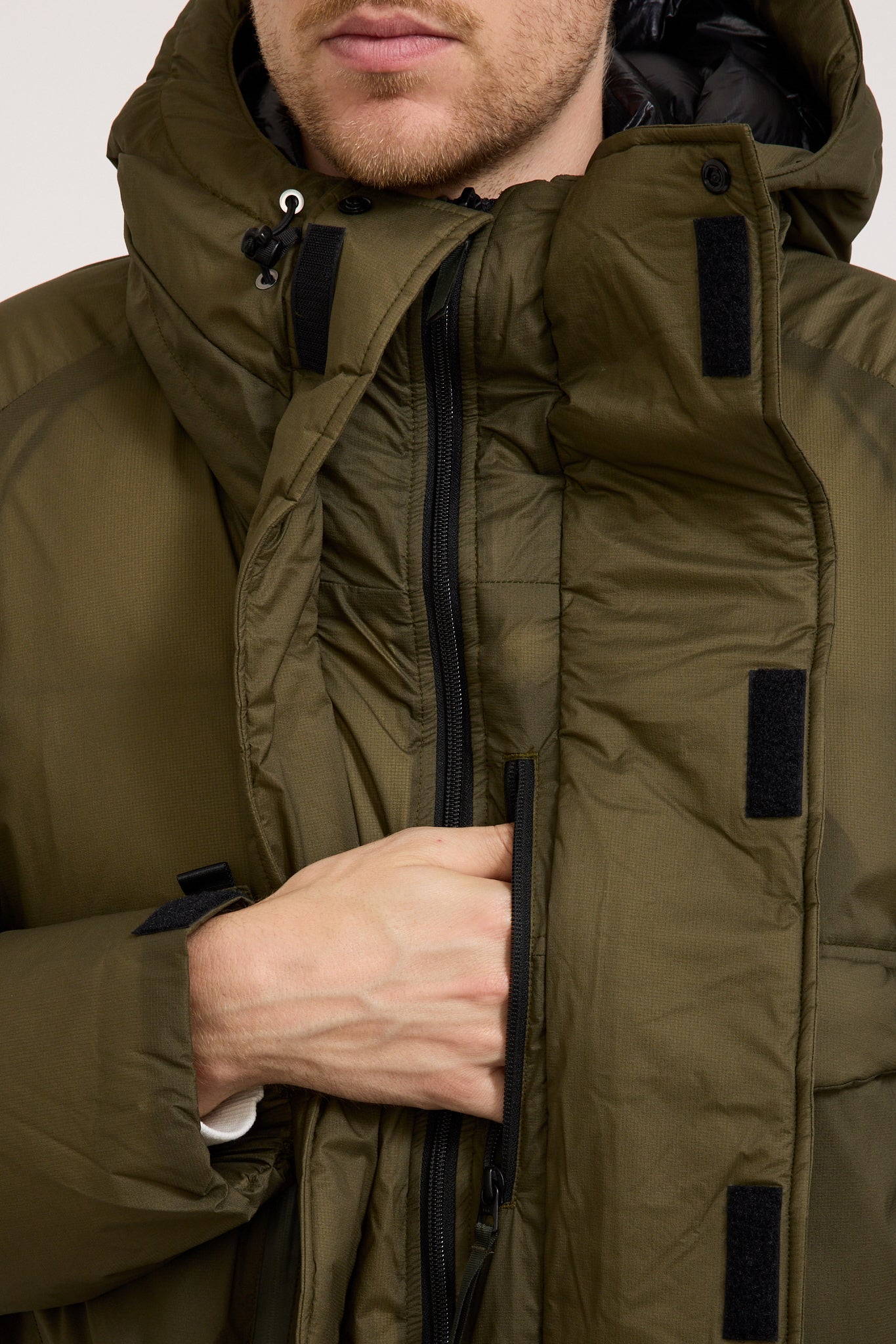 Mountain Belay Coat Khaki