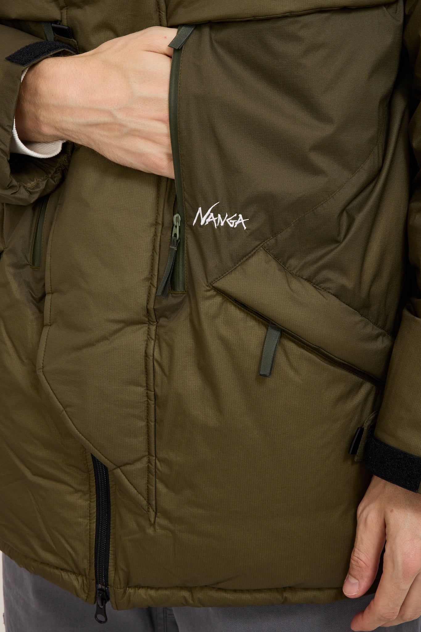 Mountain Belay Coat Khaki